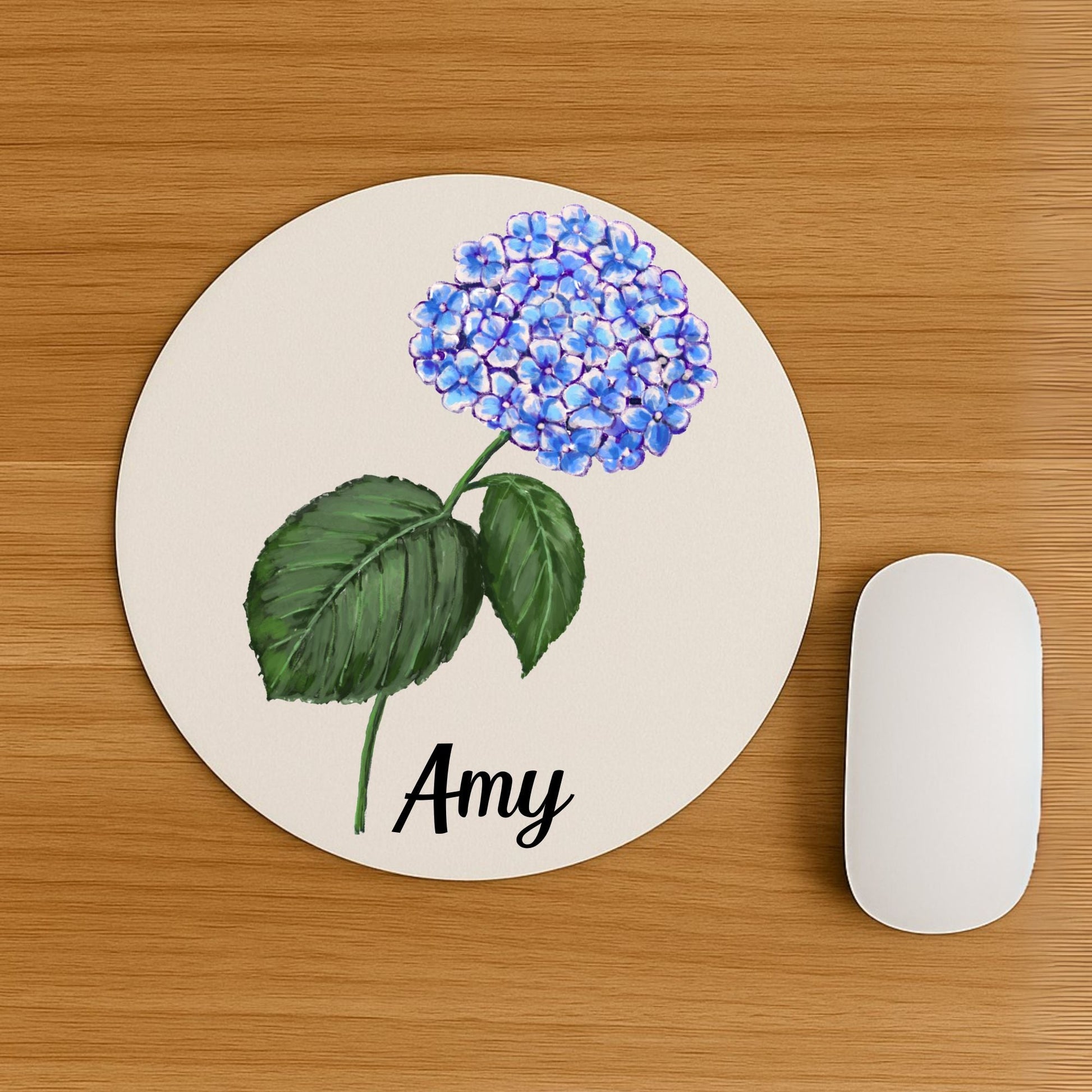 Hydrangea Mousepad - MerikaArt