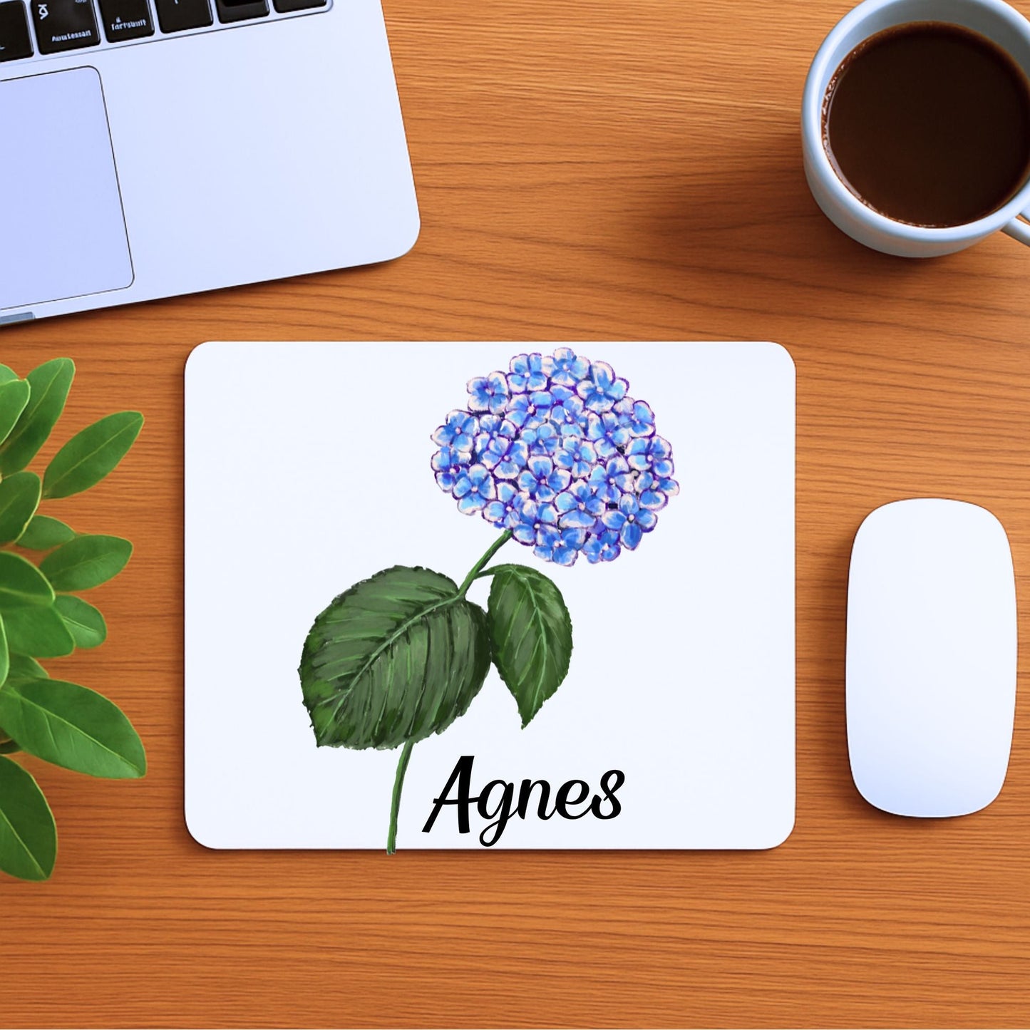 Hydrangea Mousepad - MerikaArt
