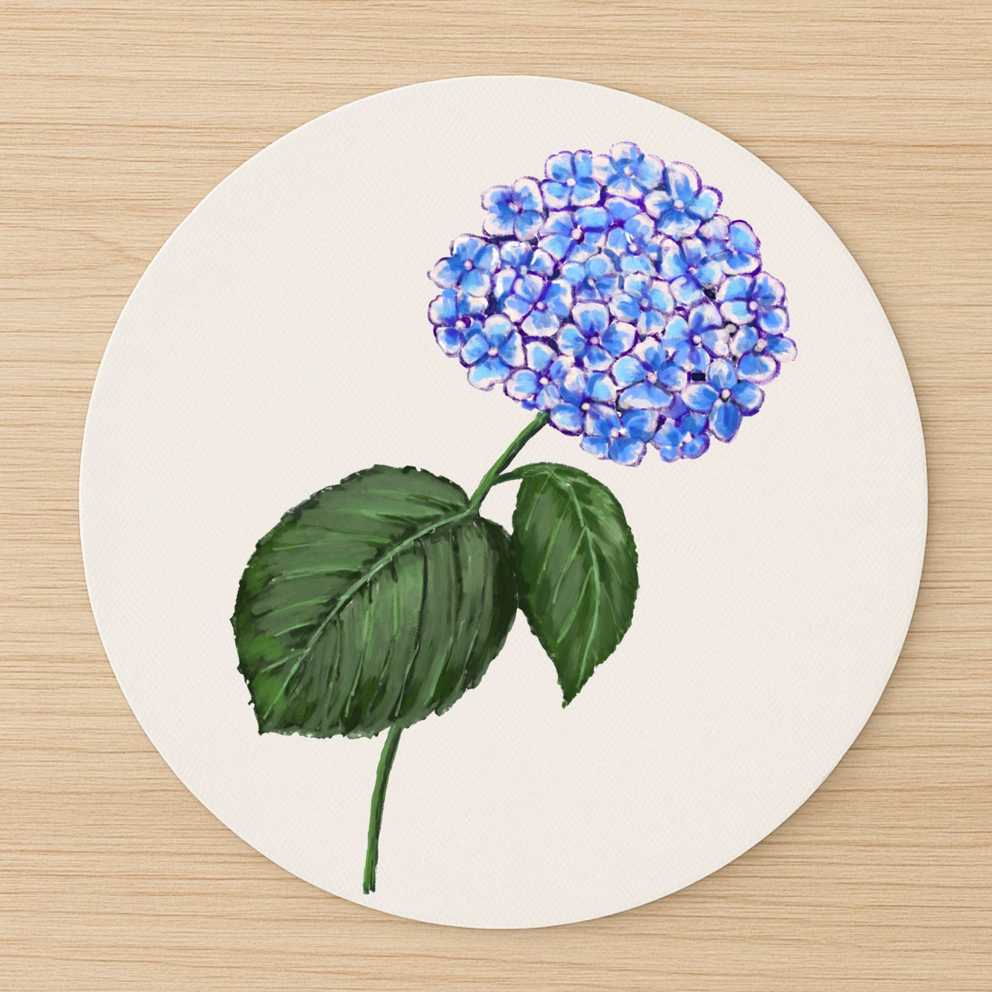 Hydrangea Mousepad - MerikaArt