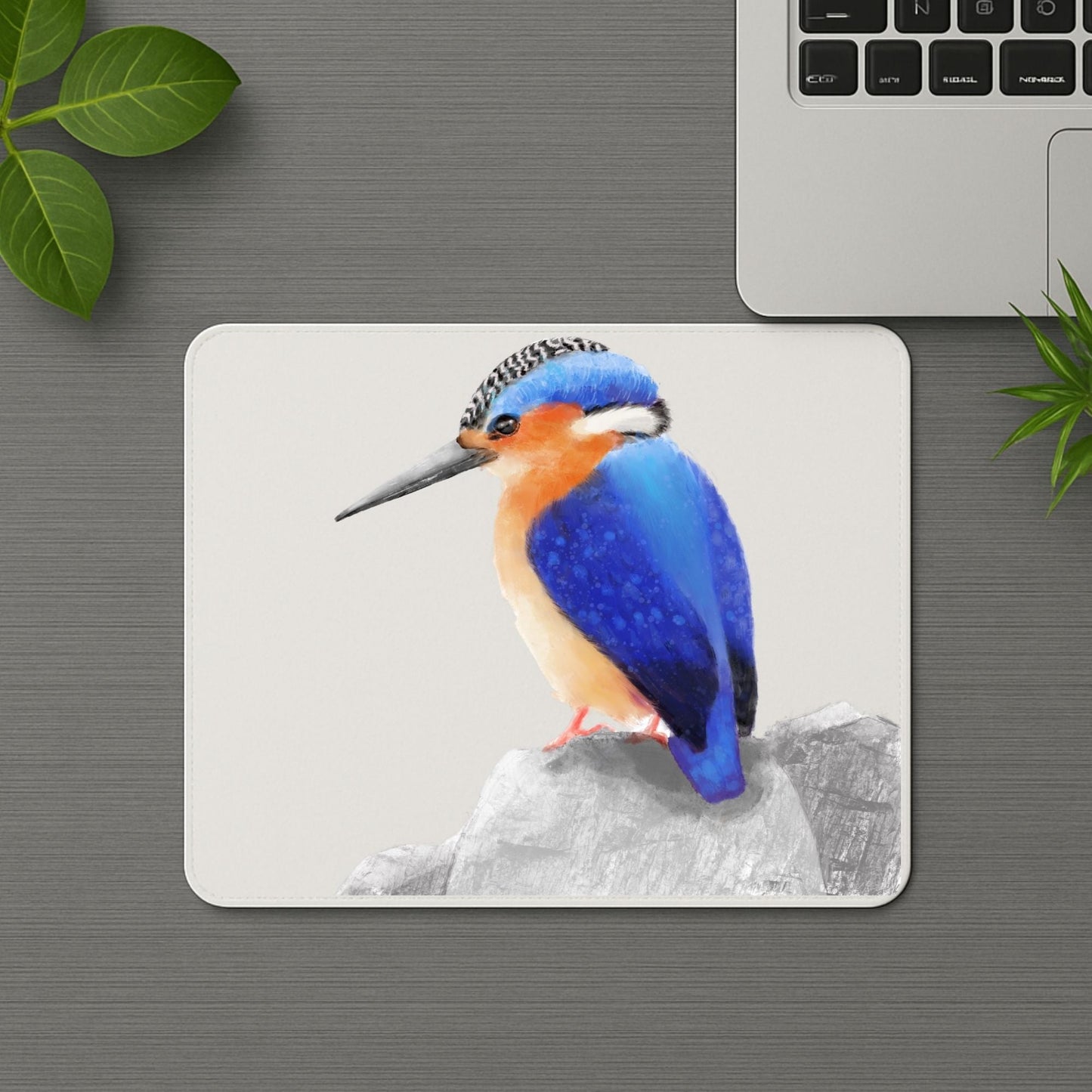 Kingfisher Mousepad - MerikaArt
