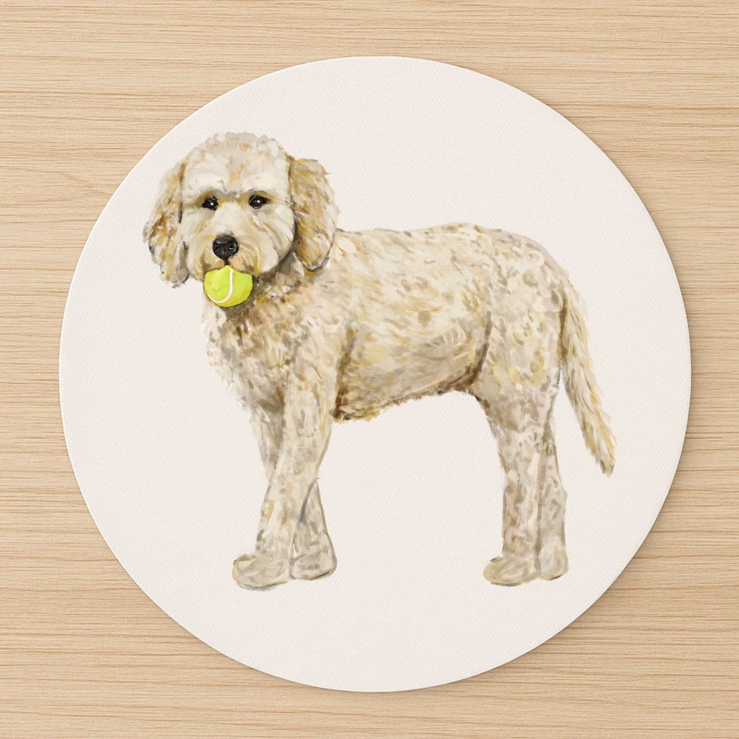 Labradoodle Mousepad - MerikaArt