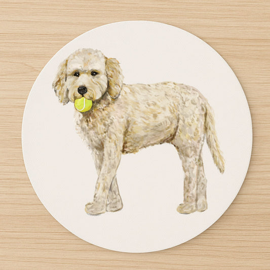 Labradoodle Mousepad - MerikaArt