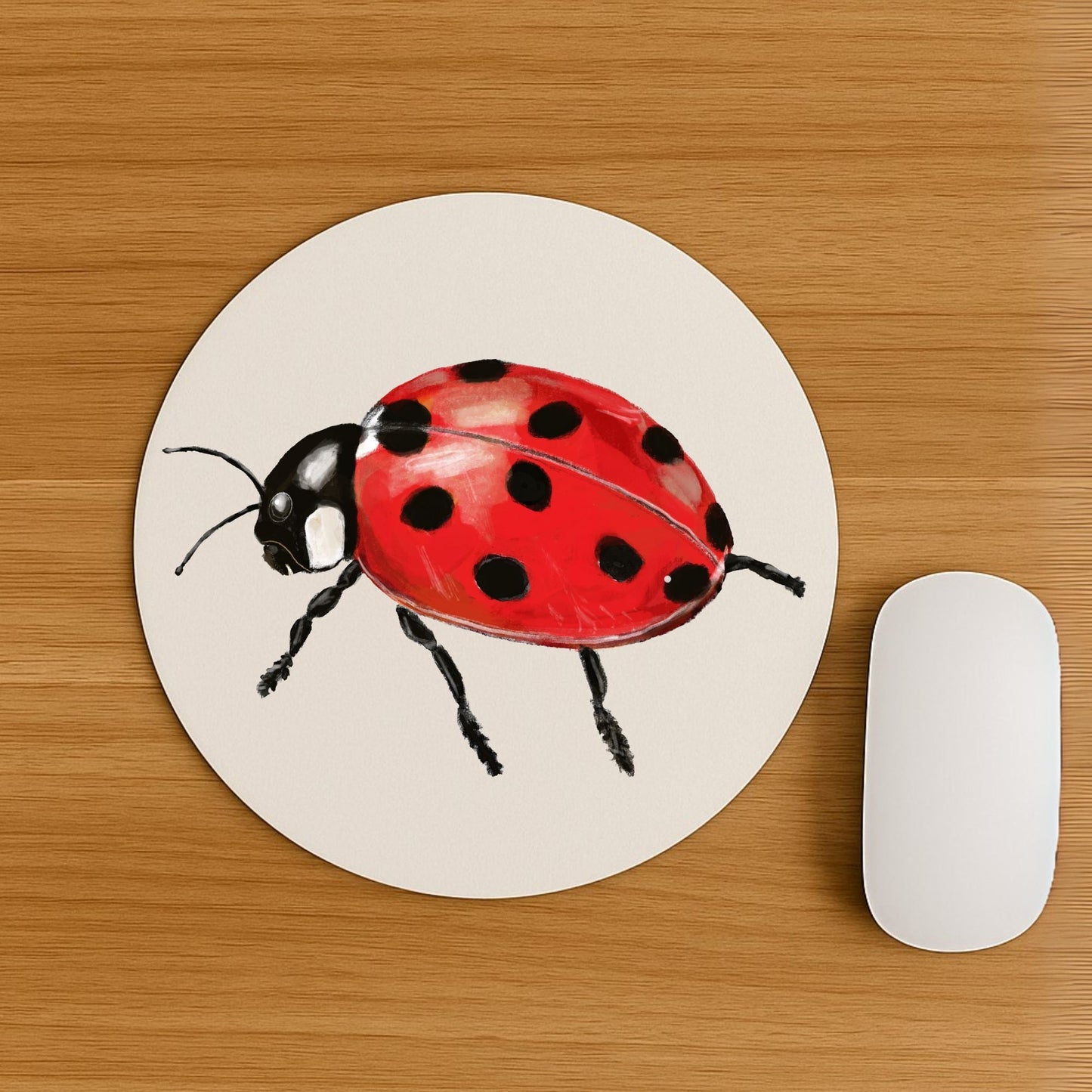 Ladybug Mousepad - MerikaArt