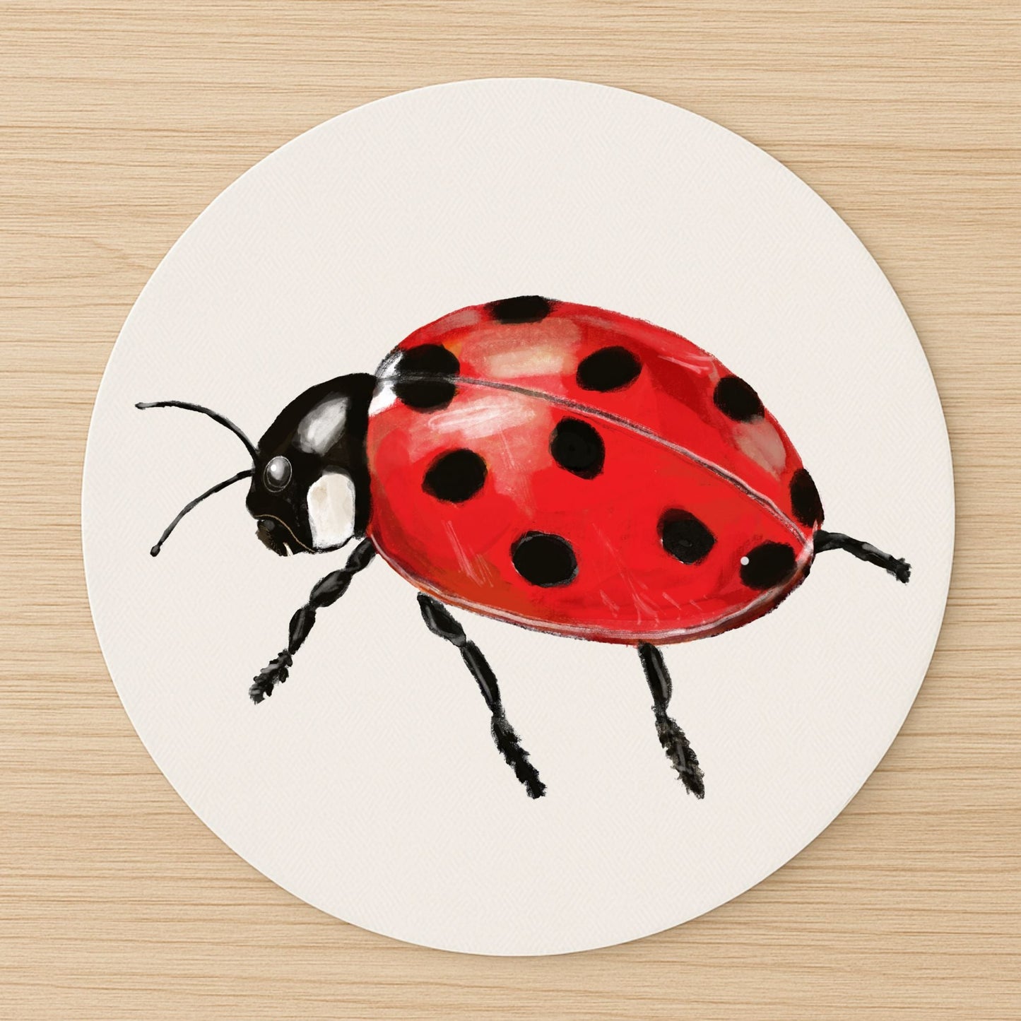 Ladybug Mousepad - MerikaArt