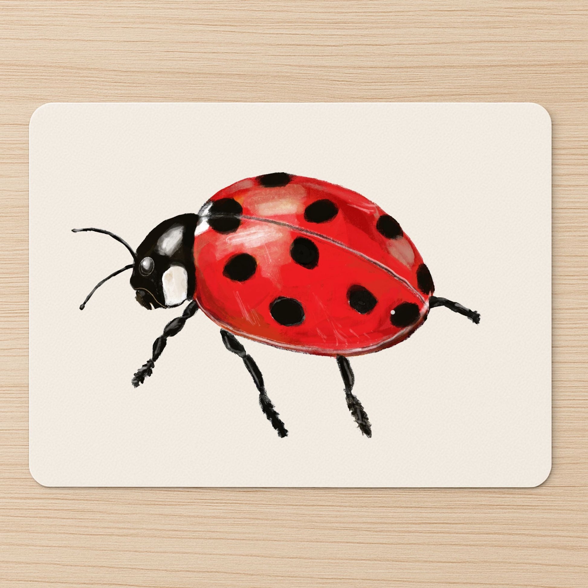 Ladybug Mousepad - MerikaArt