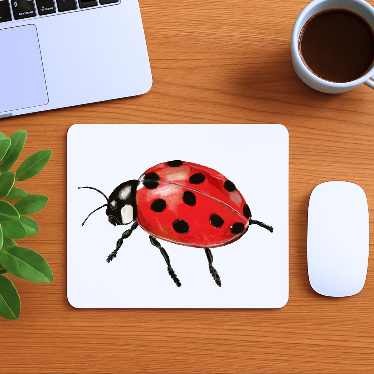 Ladybug Mousepad - MerikaArt