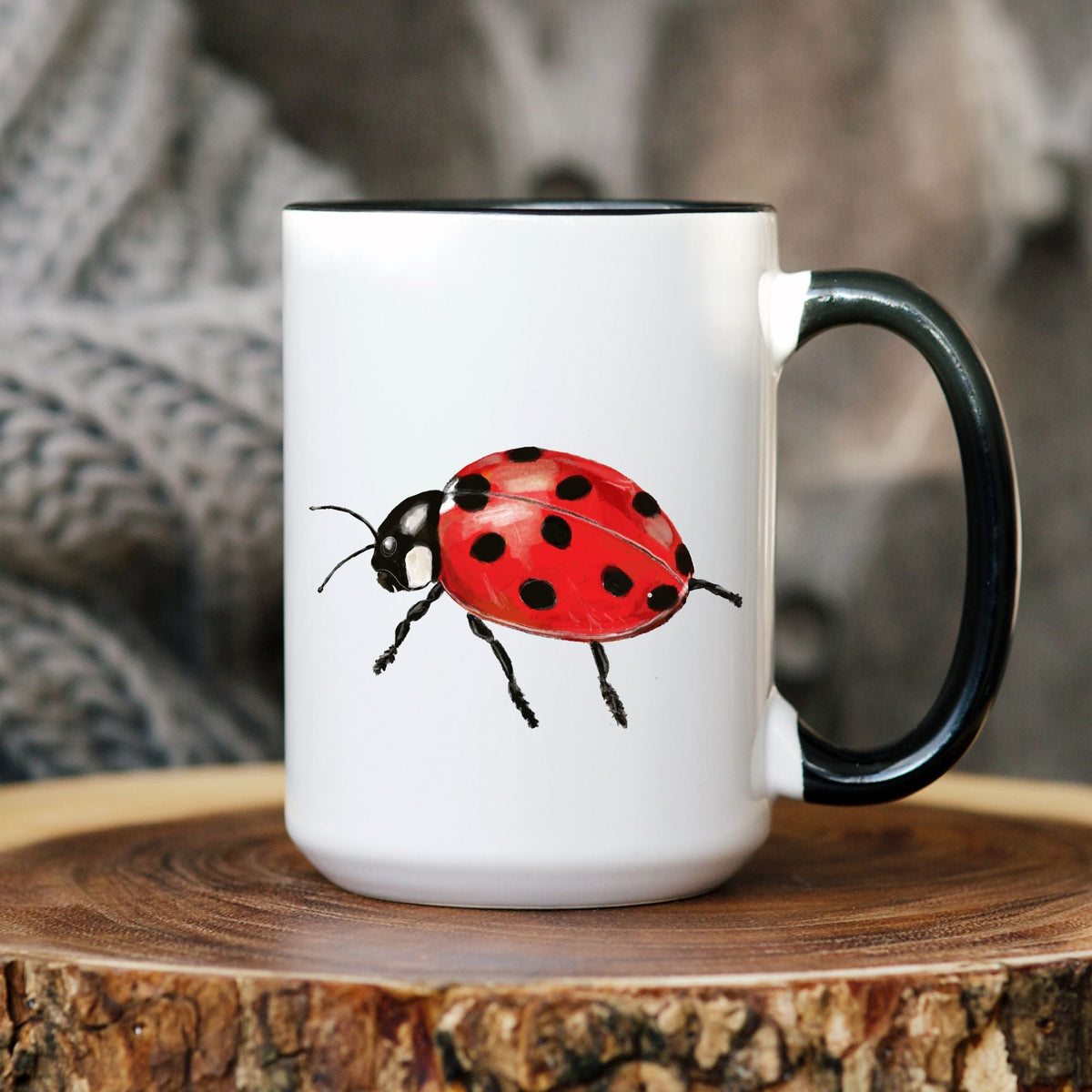 Ladybug Mug - MerikaArt