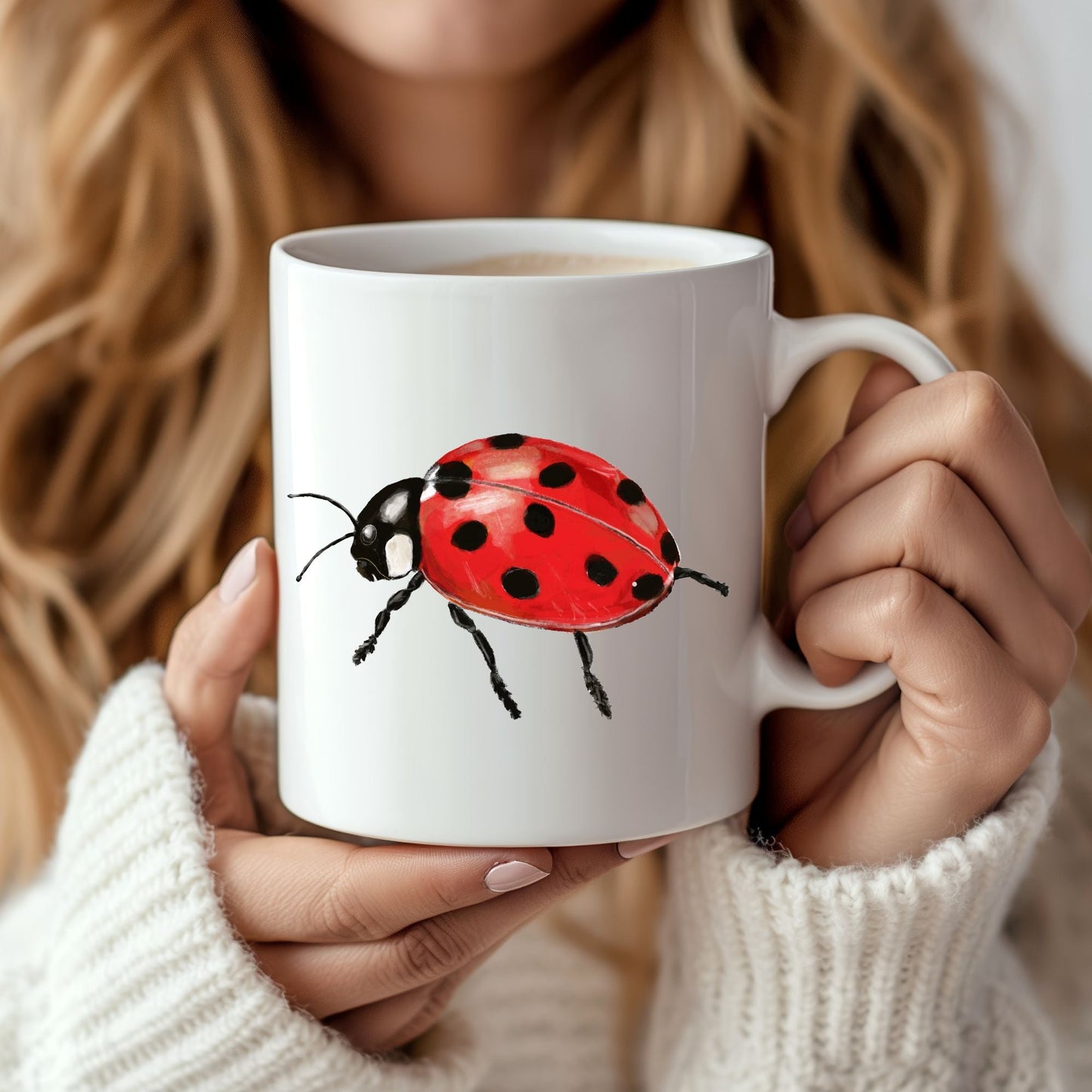 Ladybug Mug - MerikaArt