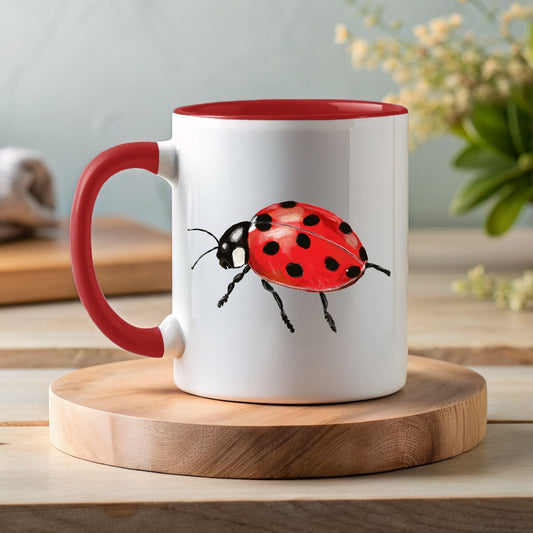 Ladybug Mug - MerikaArt