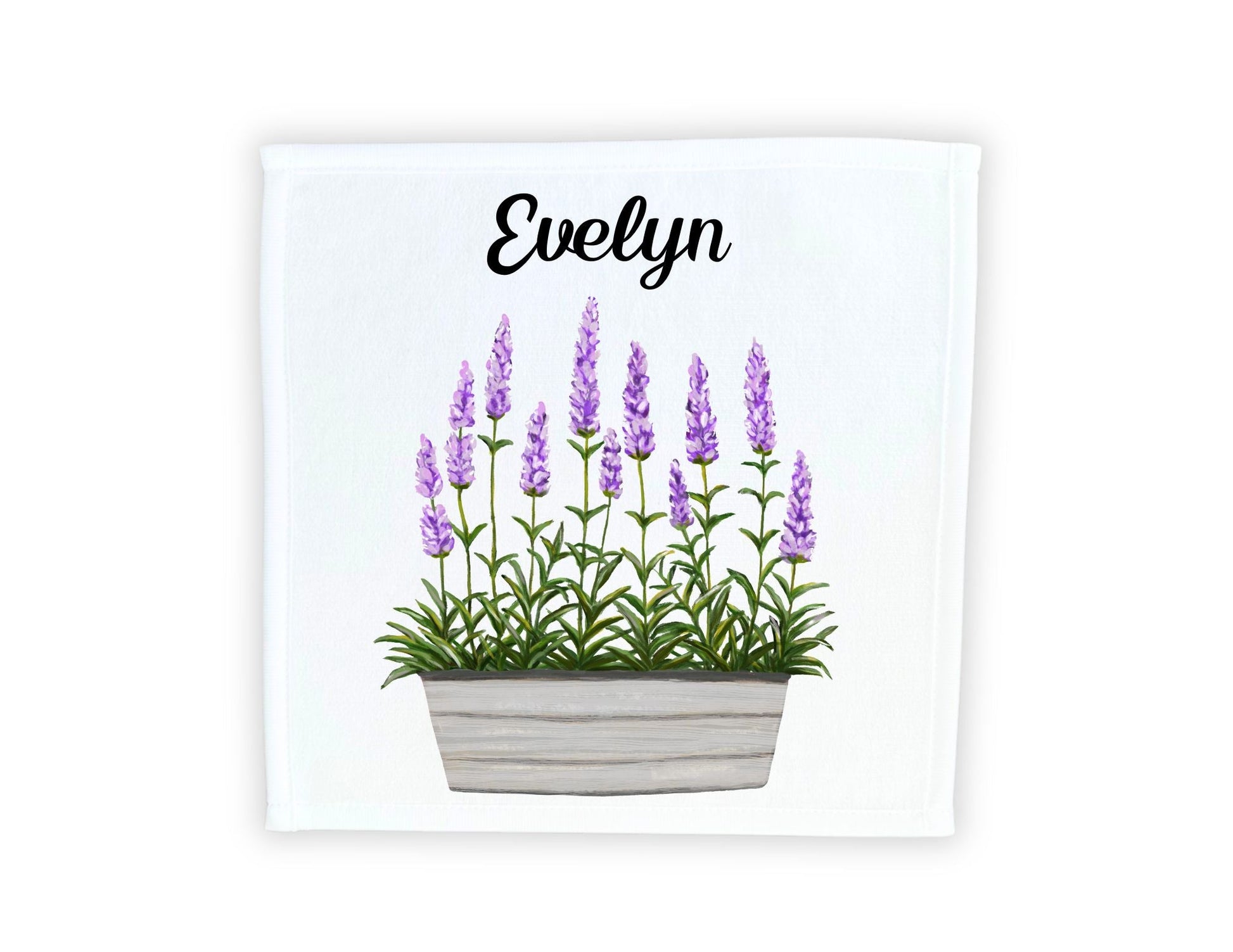 Lavender Washcloth - MerikaArt
