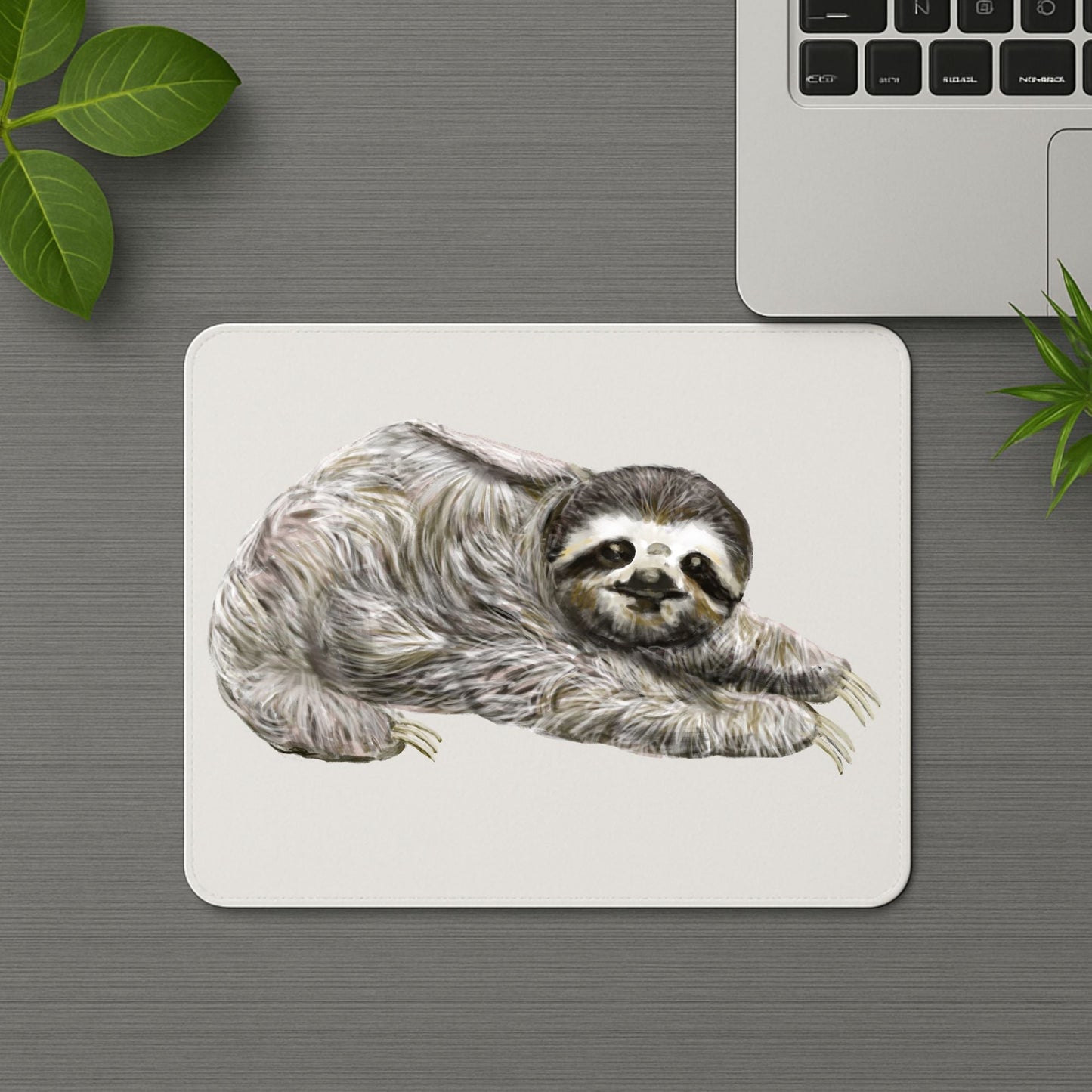 Lazy Sloth Mousepad - MerikaArt