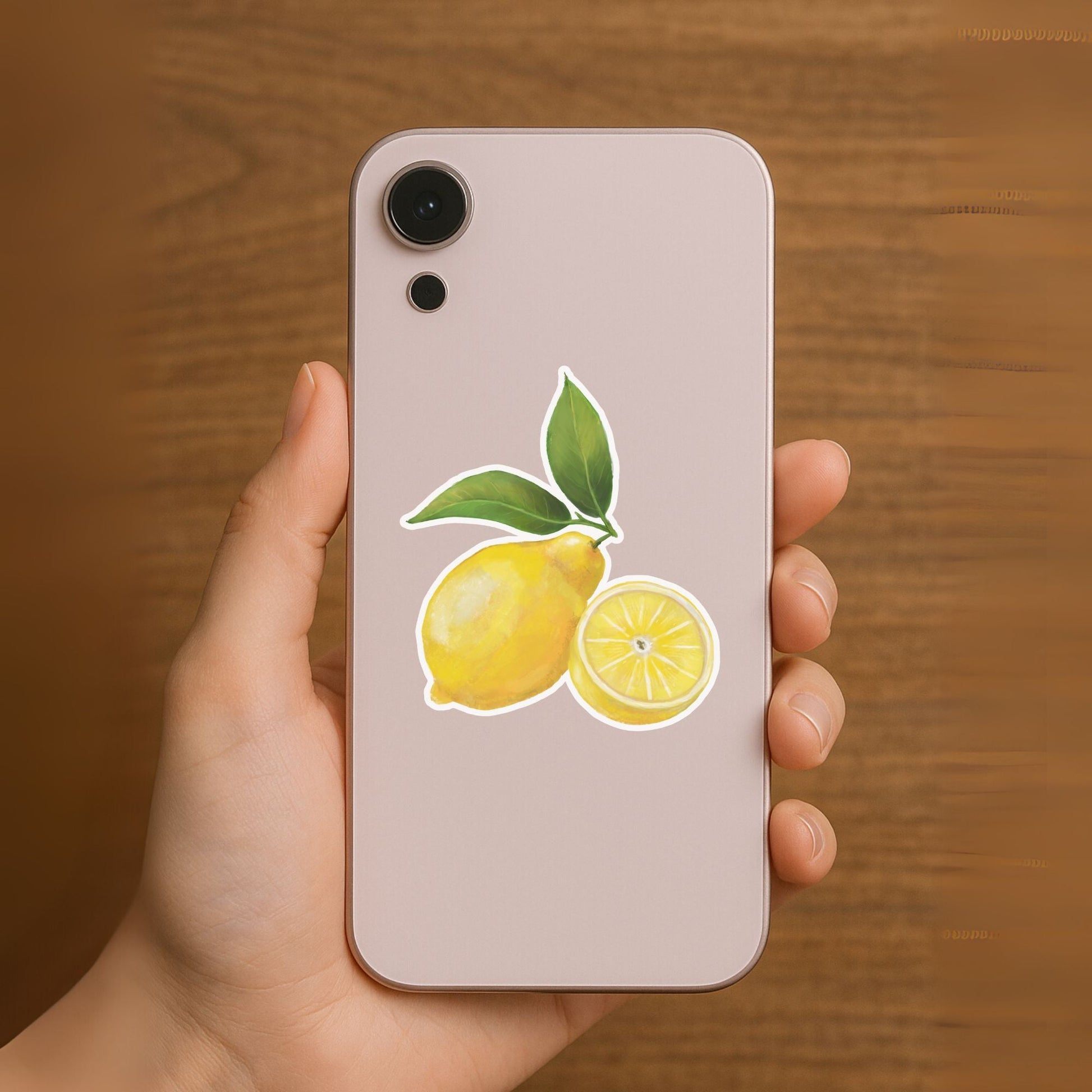 Lemon Fruit Vinyl Sticker - MerikaArt