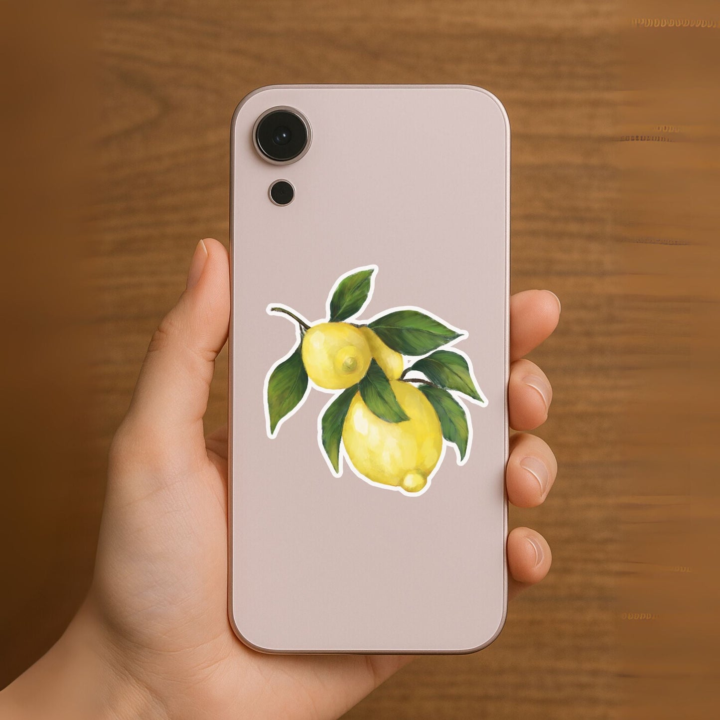 Lemon Pair Vinyl Sticker - MerikaArt