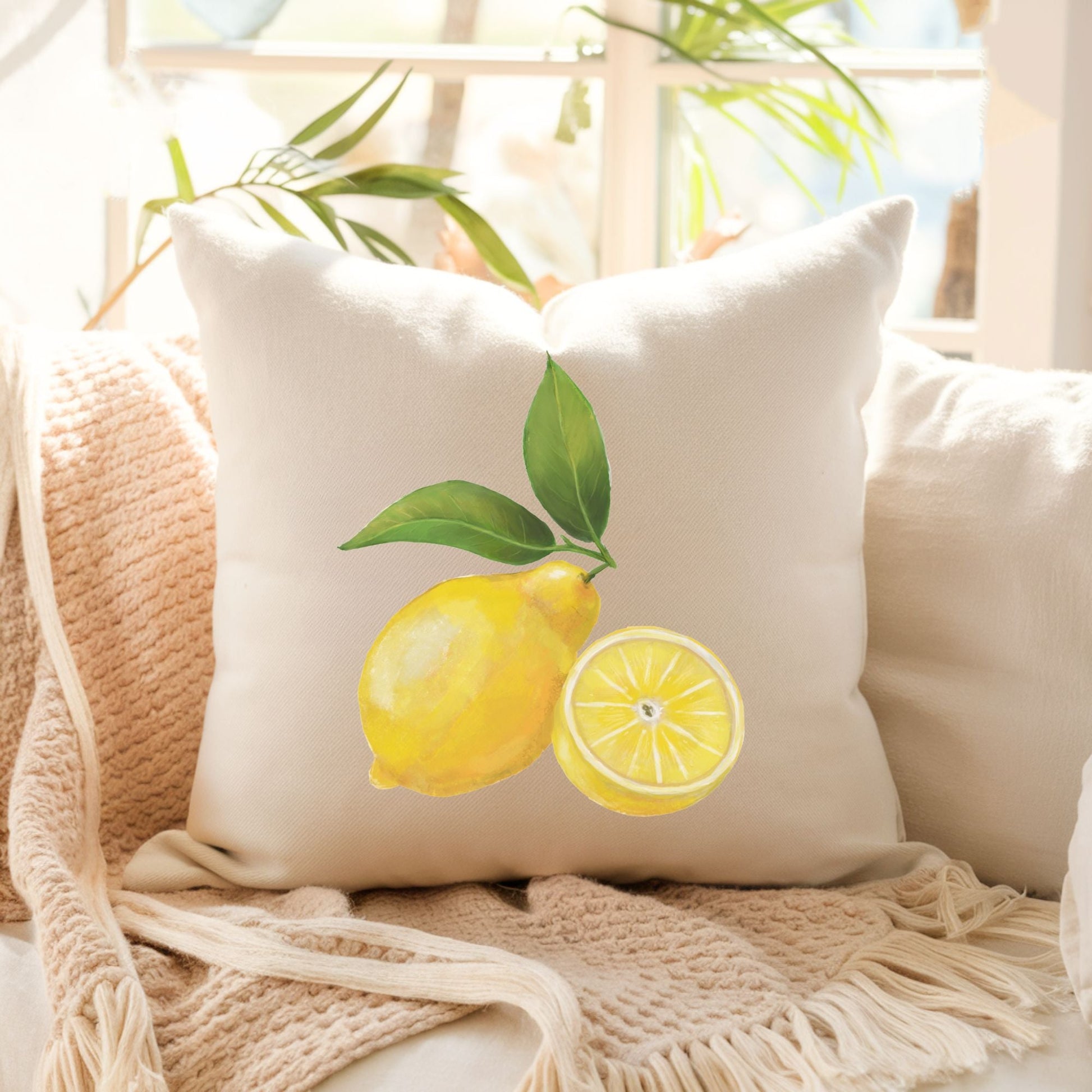 Lemon Pillow - MerikaArt