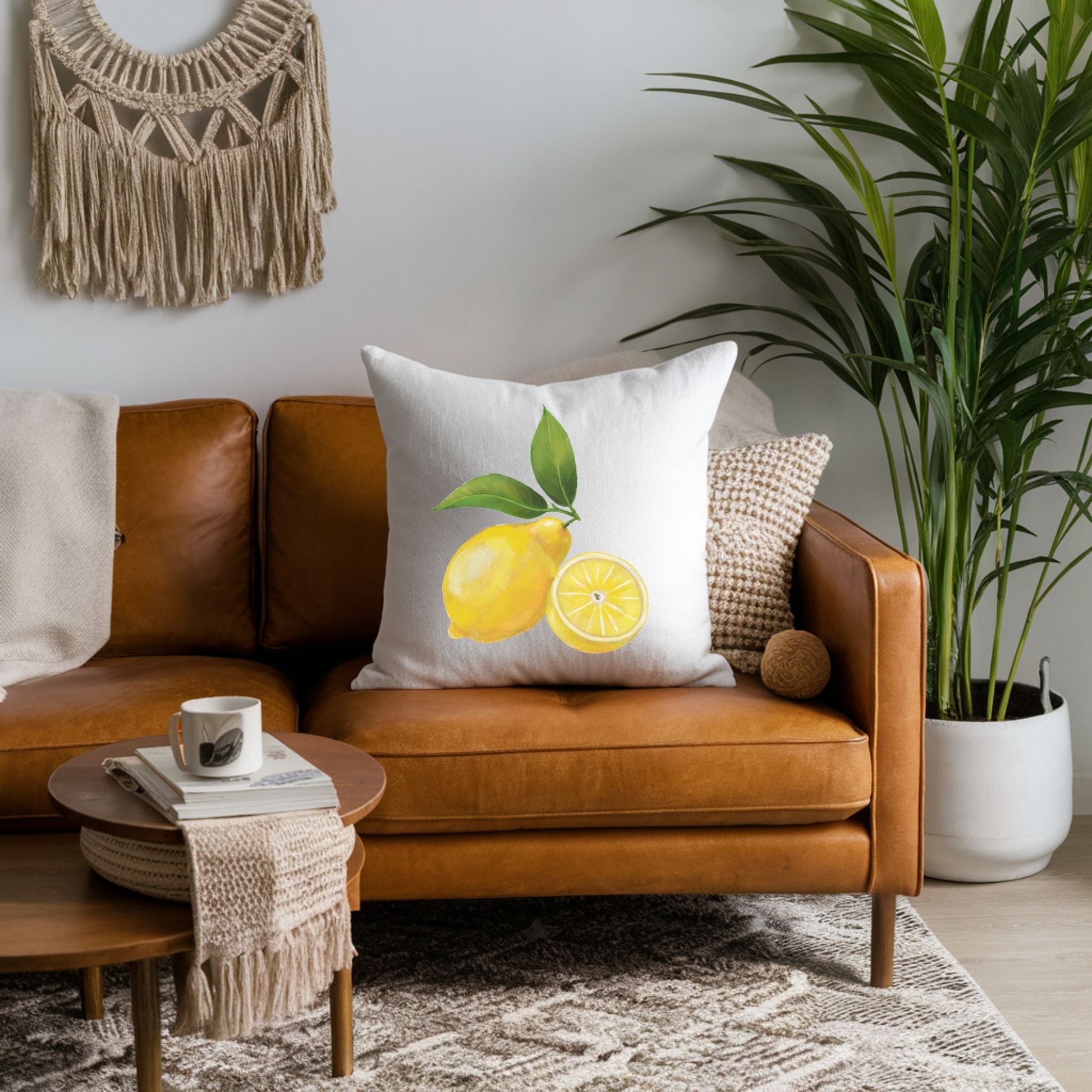Lemon Pillow - MerikaArt