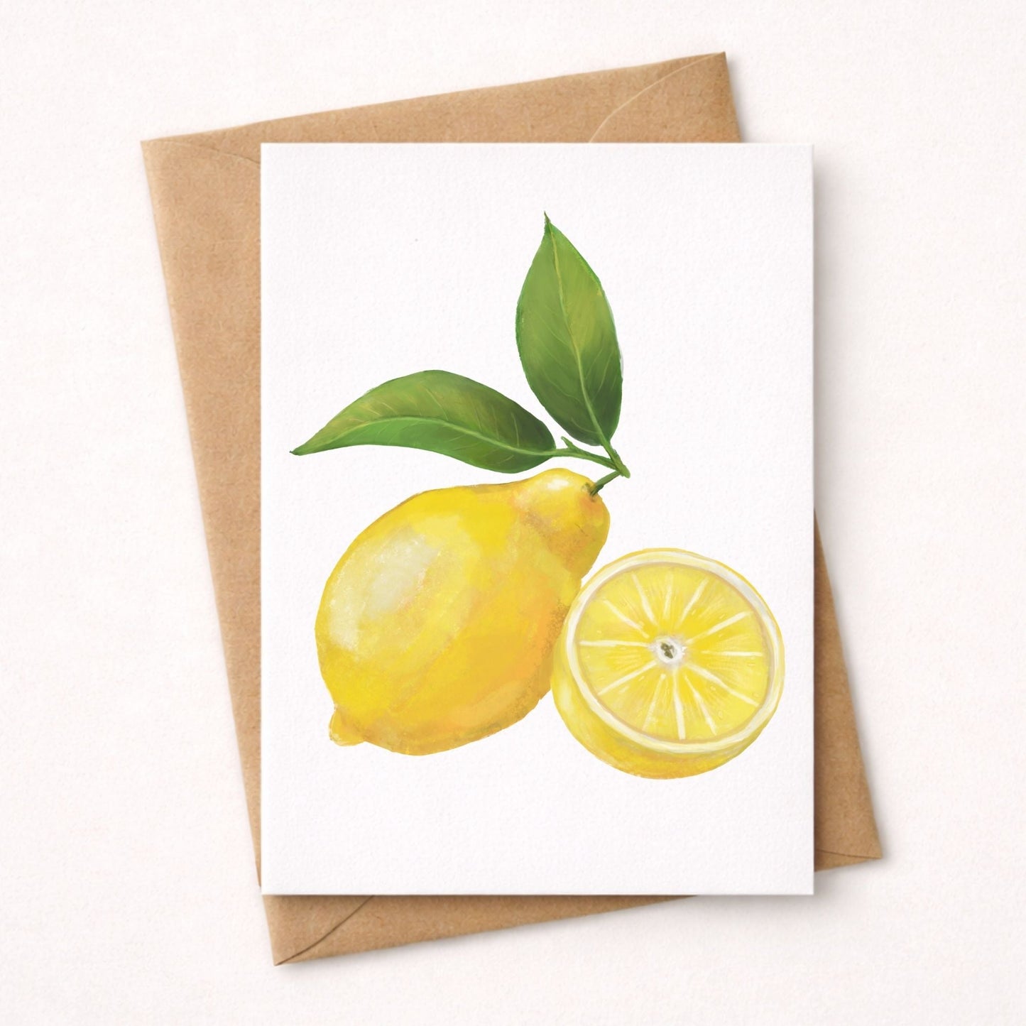 Lemon Postcard - MerikaArt