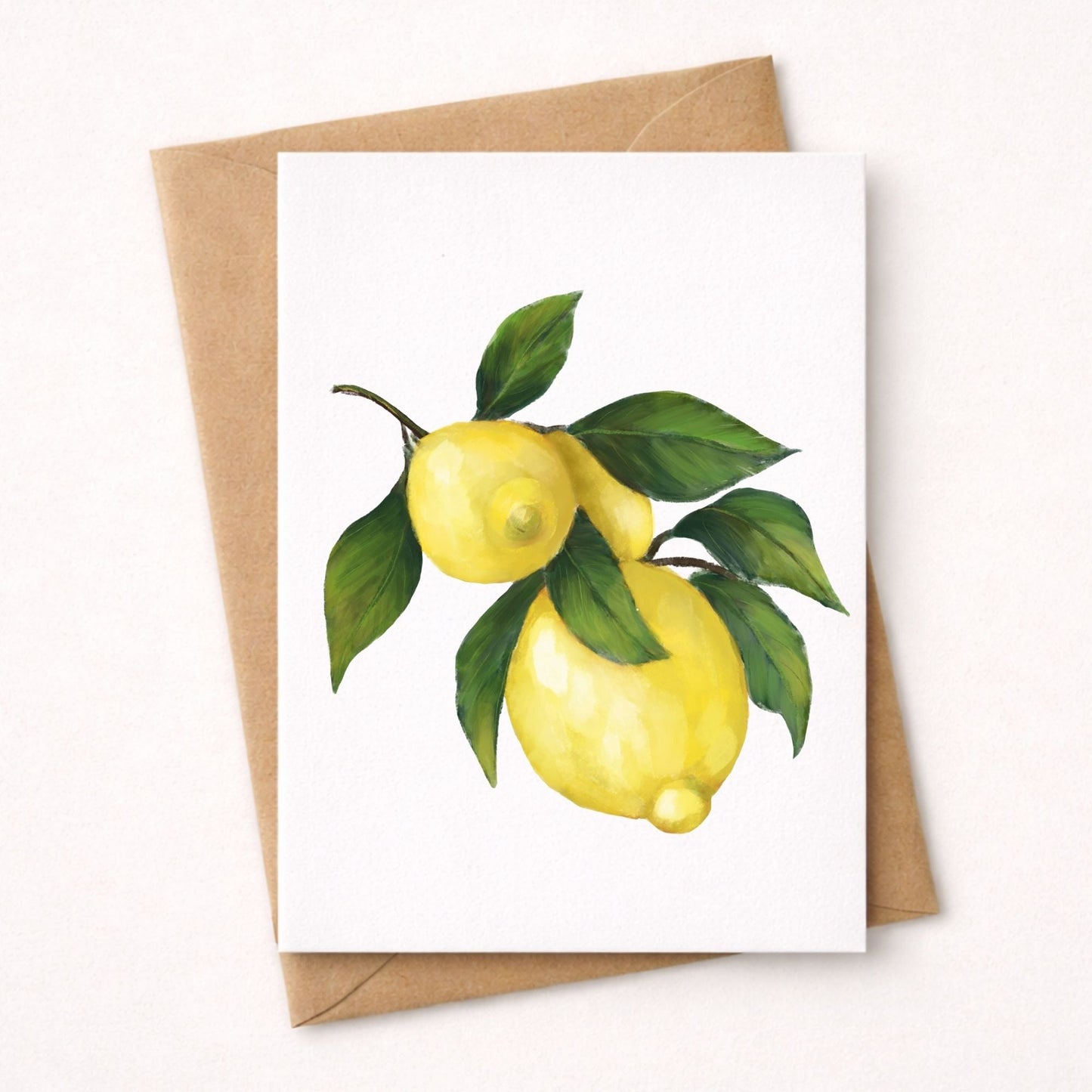 Lemon Postcard - MerikaArt