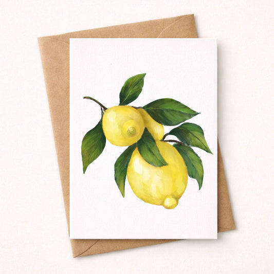 Lemon Postcard - MerikaArt