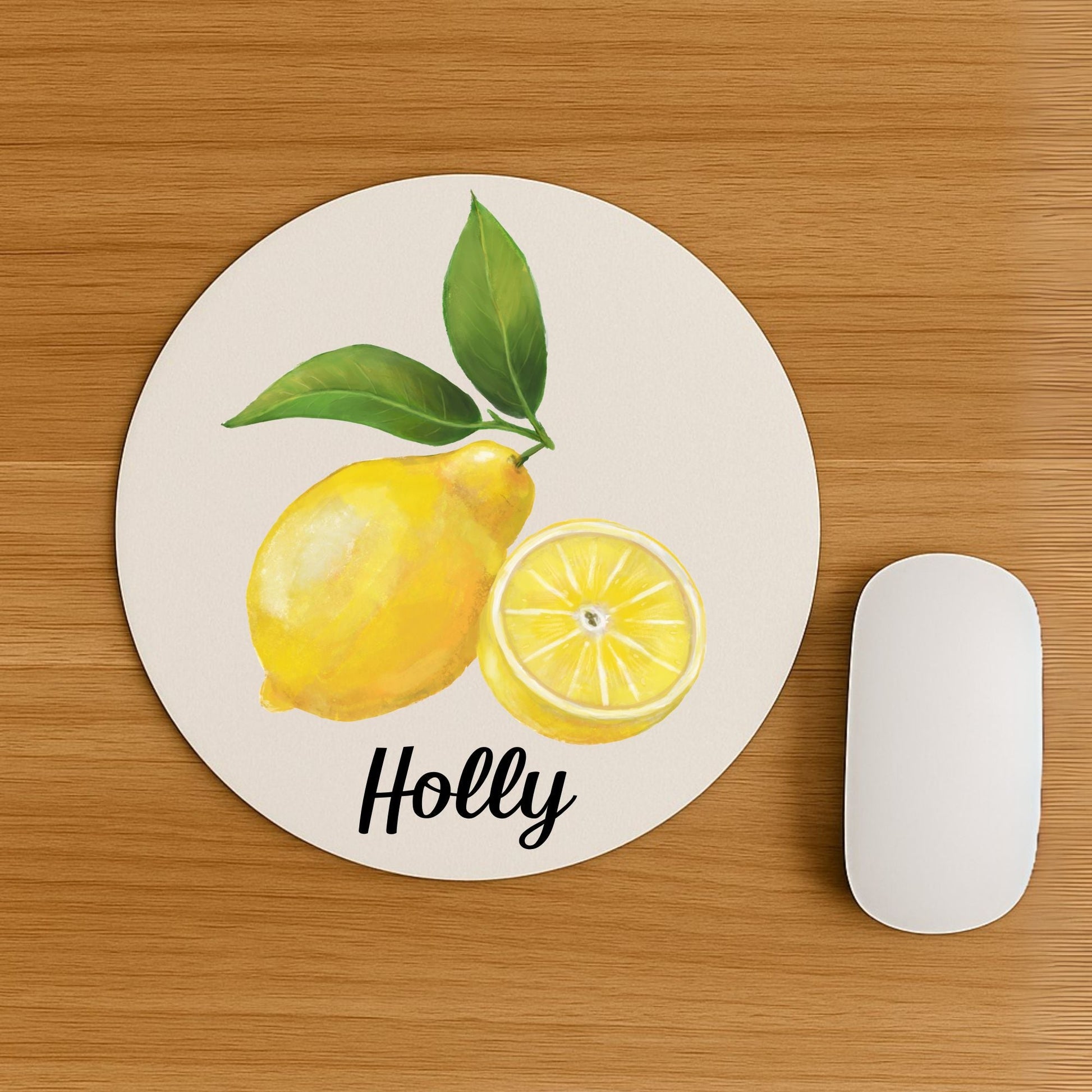 Lemon Vinyl Mousepad - MerikaArt
