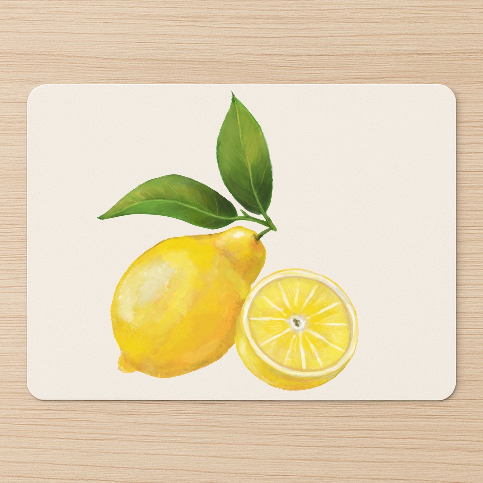 Lemon Vinyl Mousepad - MerikaArt