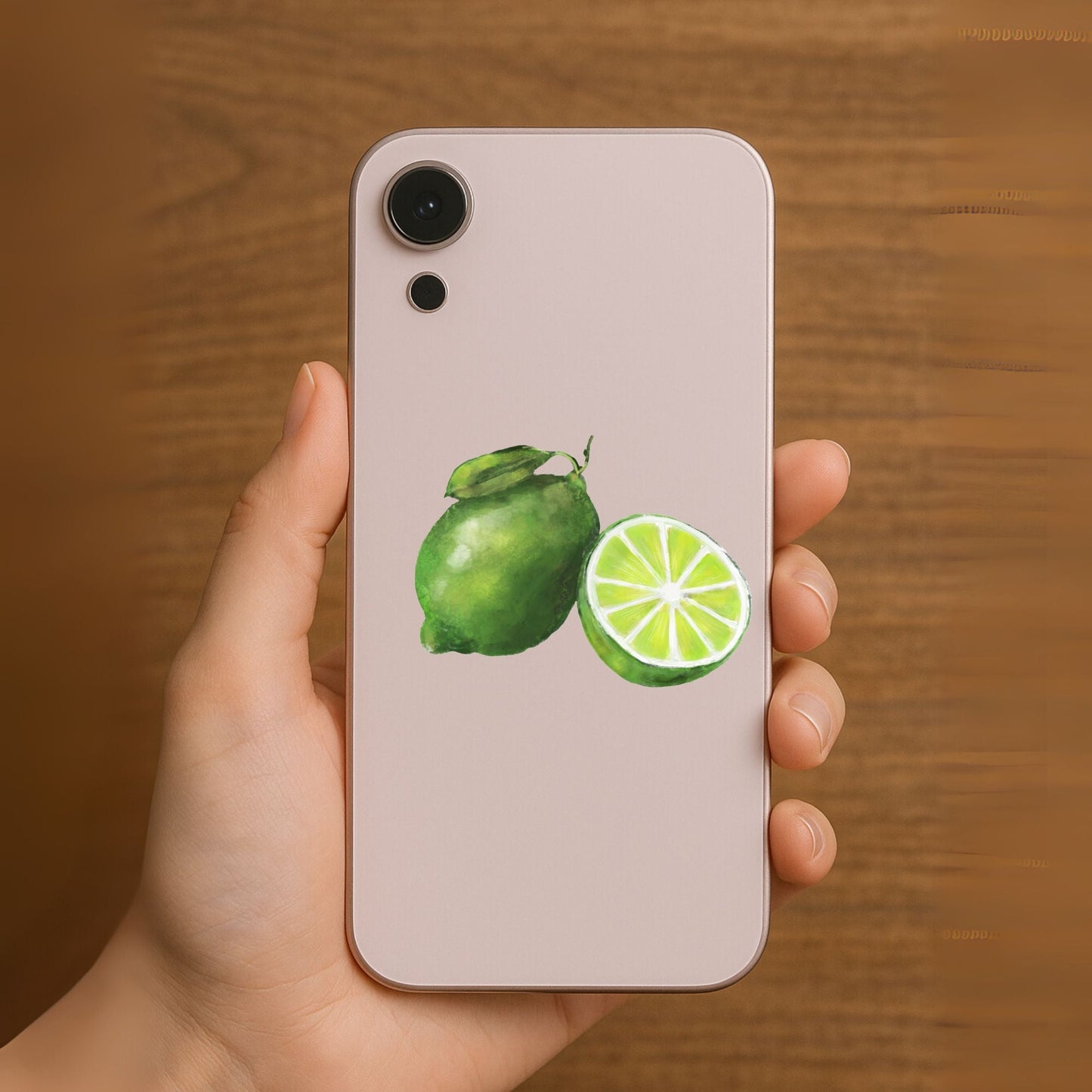 Lime Fruit Vinyl Sticker - MerikaArt