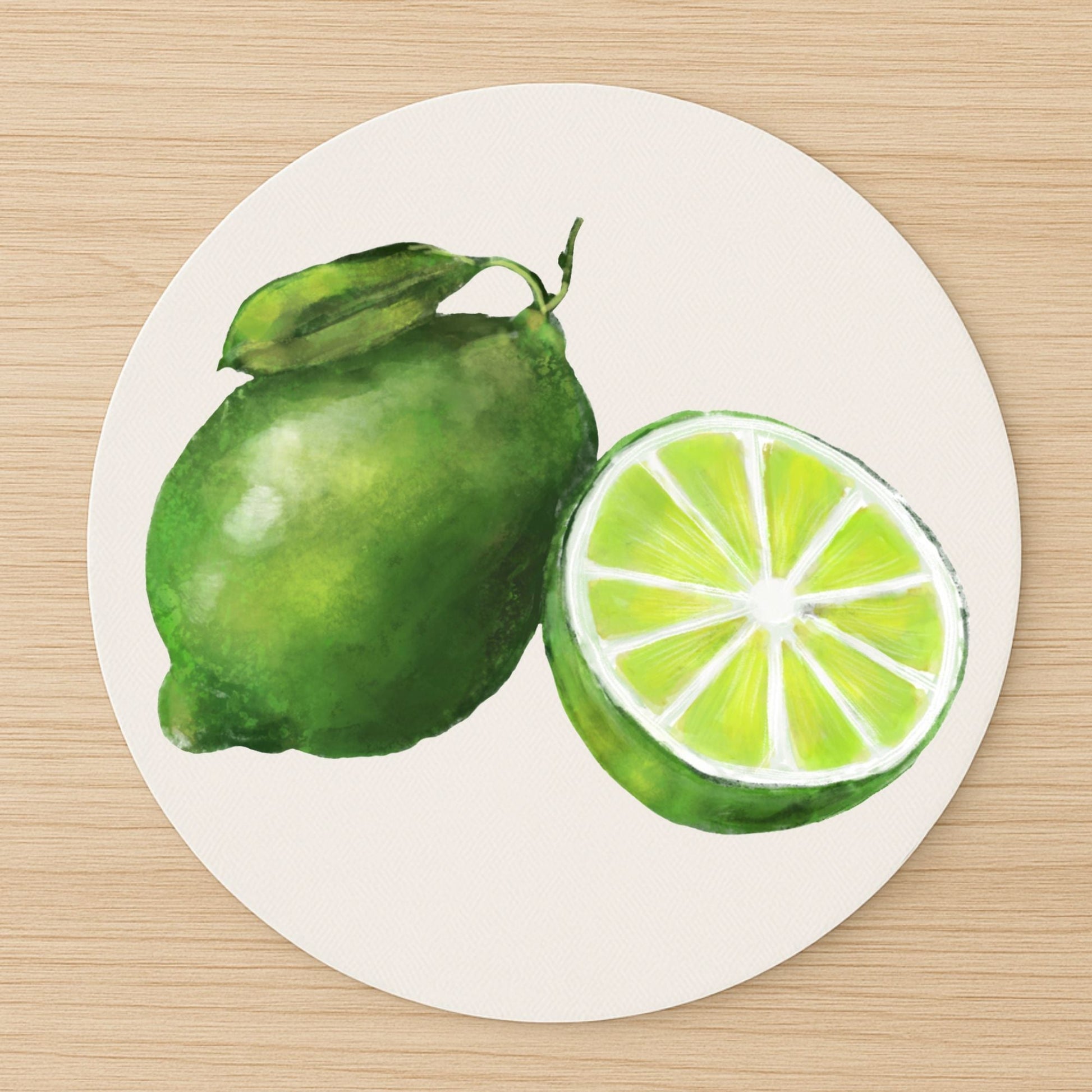 Lime Mousepad - MerikaArt