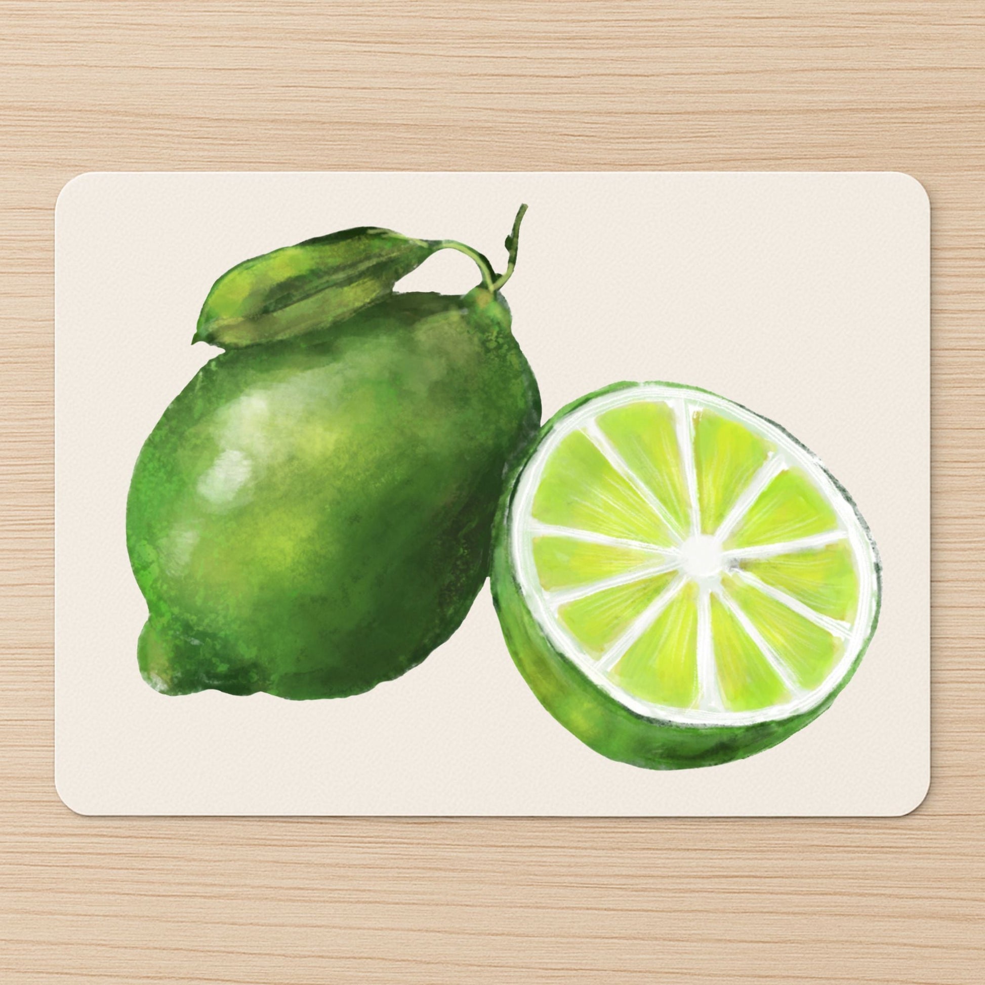 Lime Mousepad - MerikaArt
