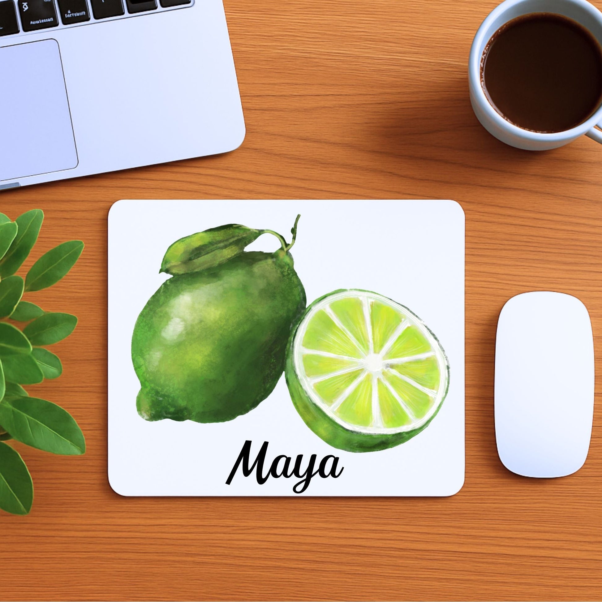 Lime Mousepad - MerikaArt