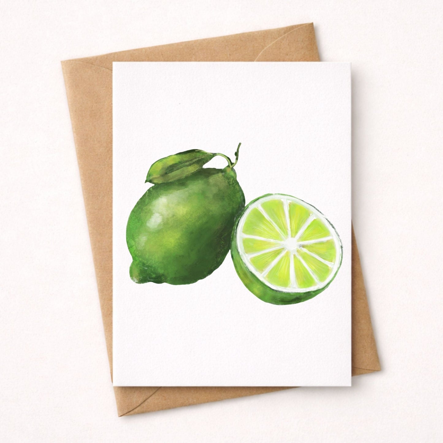Lime Postcard - MerikaArt