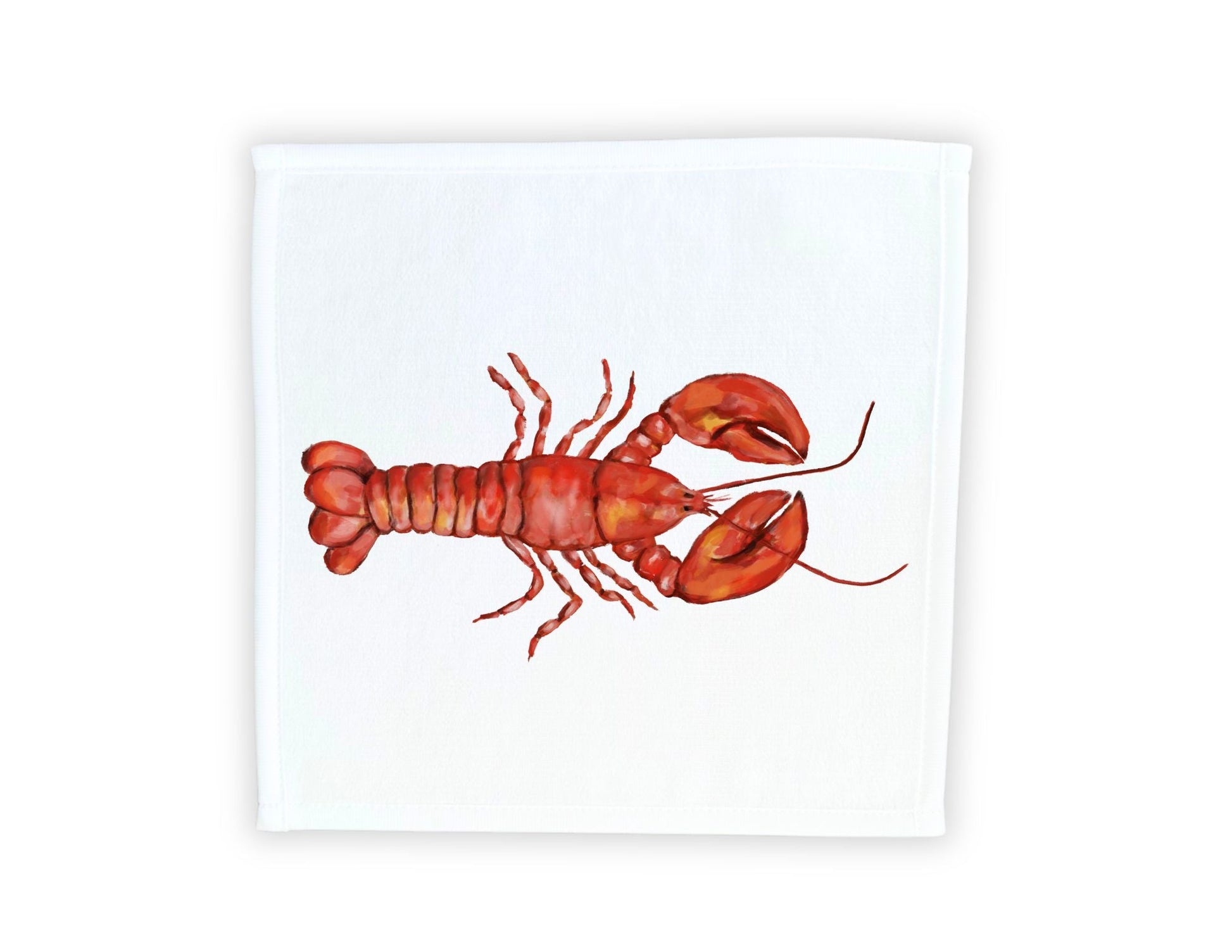 Lobster Washcloth - MerikaArt