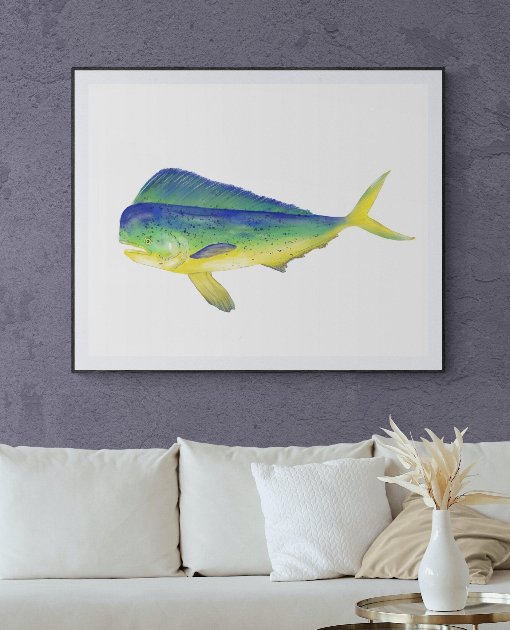 Mahi Mahi Fish Print - MerikaArt