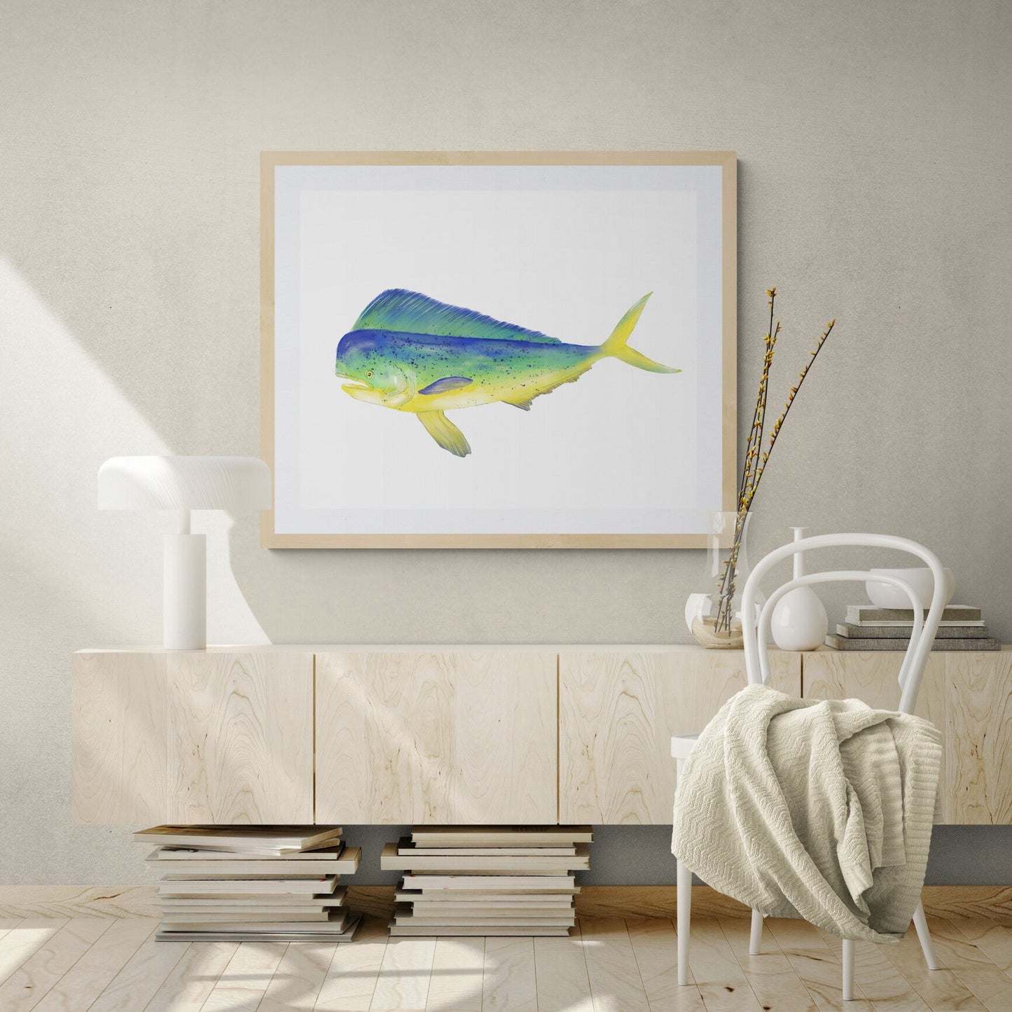 Mahi Mahi Fish Print - MerikaArt