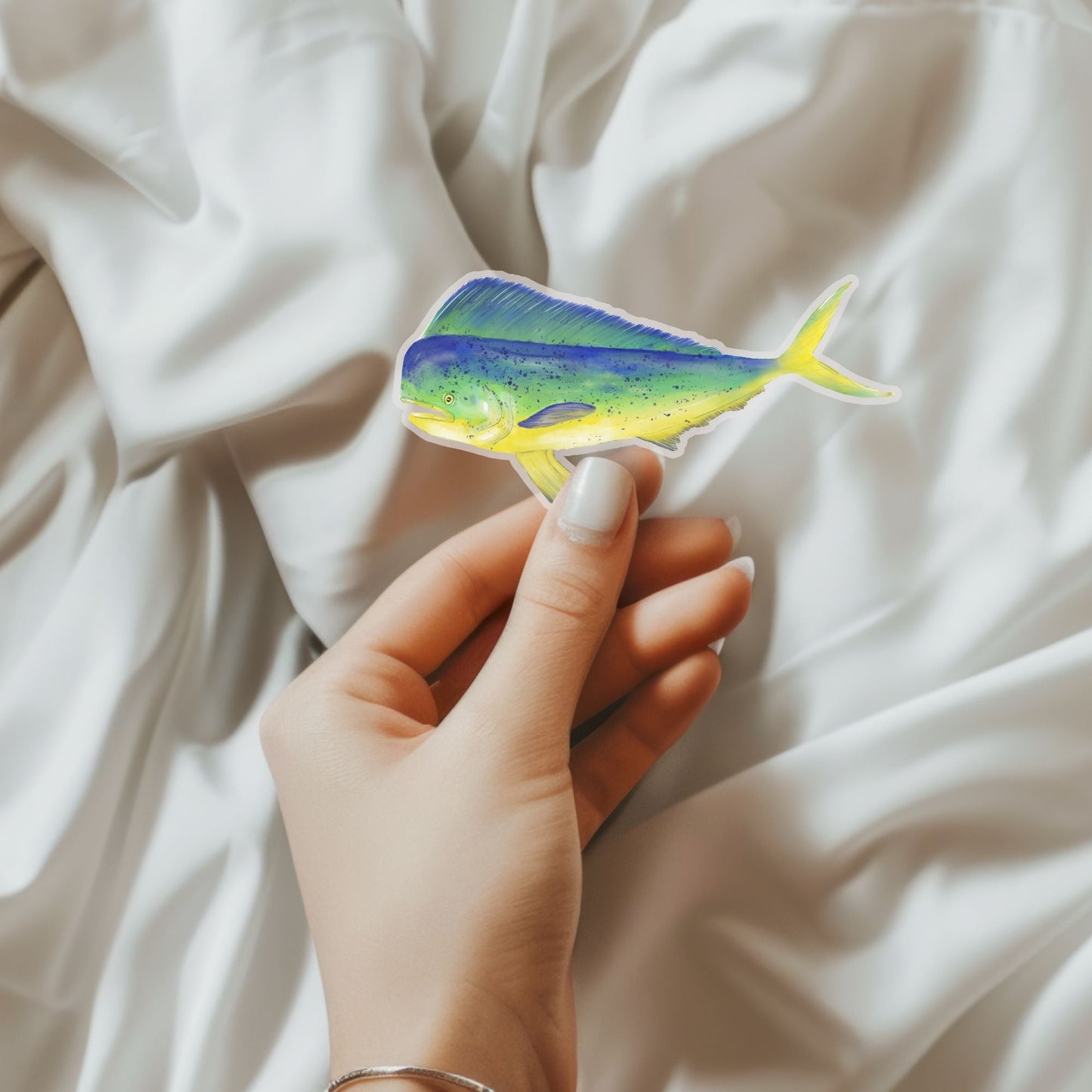 Mahi - Mahi Vinyl Sticker - MerikaArt