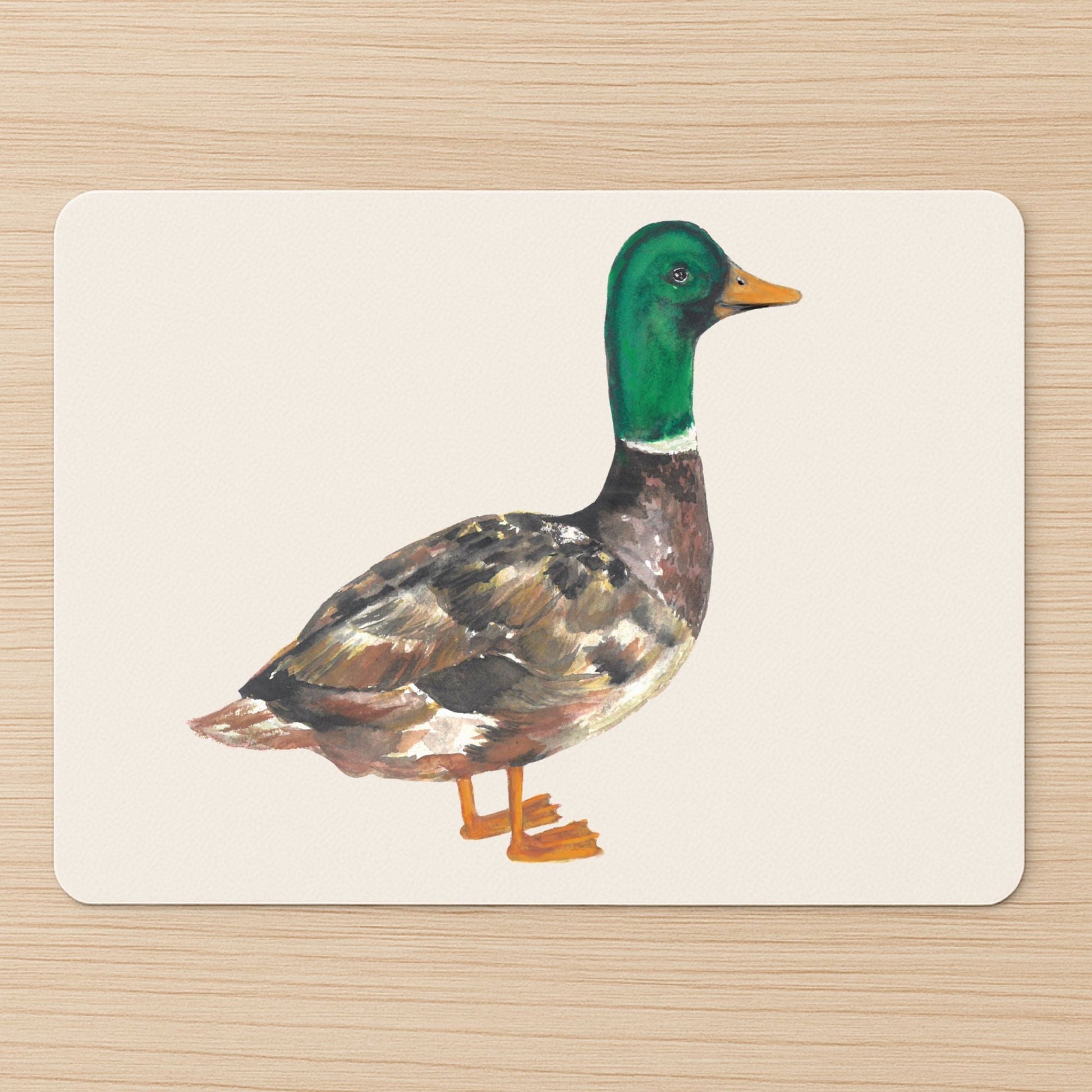 Mallard Duck Mousepad - MerikaArt