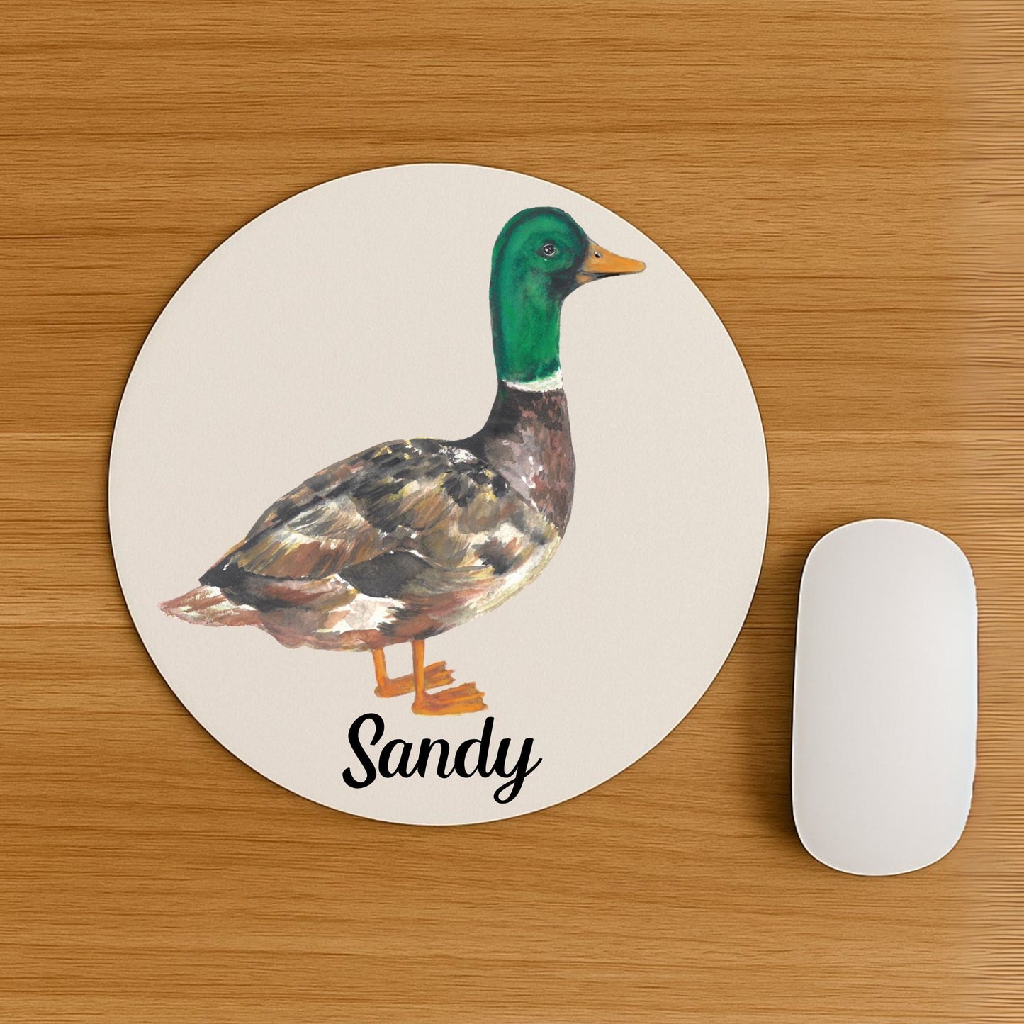 Mallard Duck Mousepad - MerikaArt