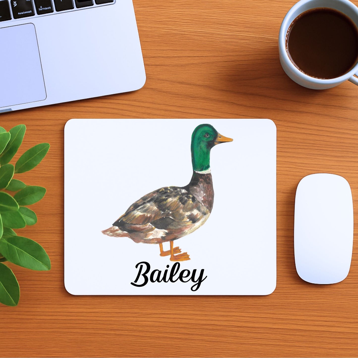 Mallard Duck Mousepad - MerikaArt