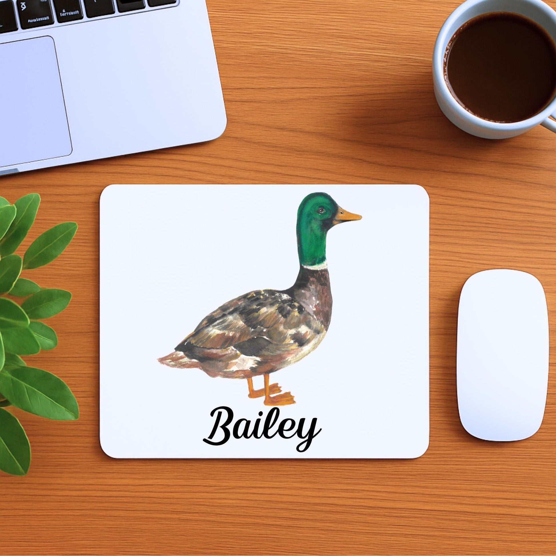 Mallard Duck Mousepad - MerikaArt