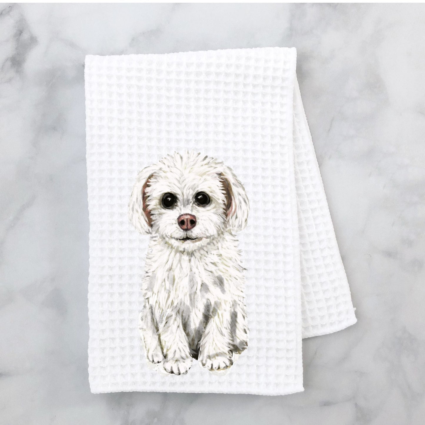 Maltese Kitchen Towel - MerikaArt