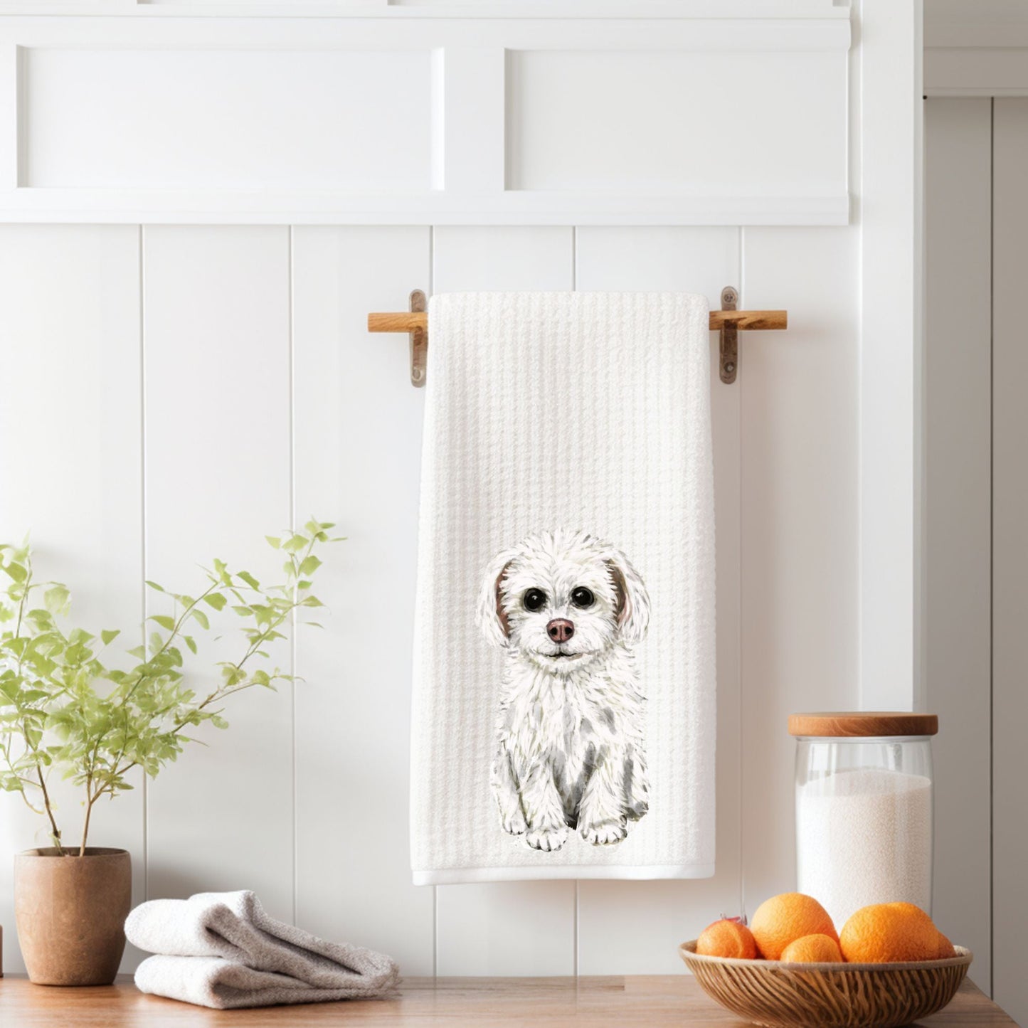Maltese Kitchen Towel - MerikaArt