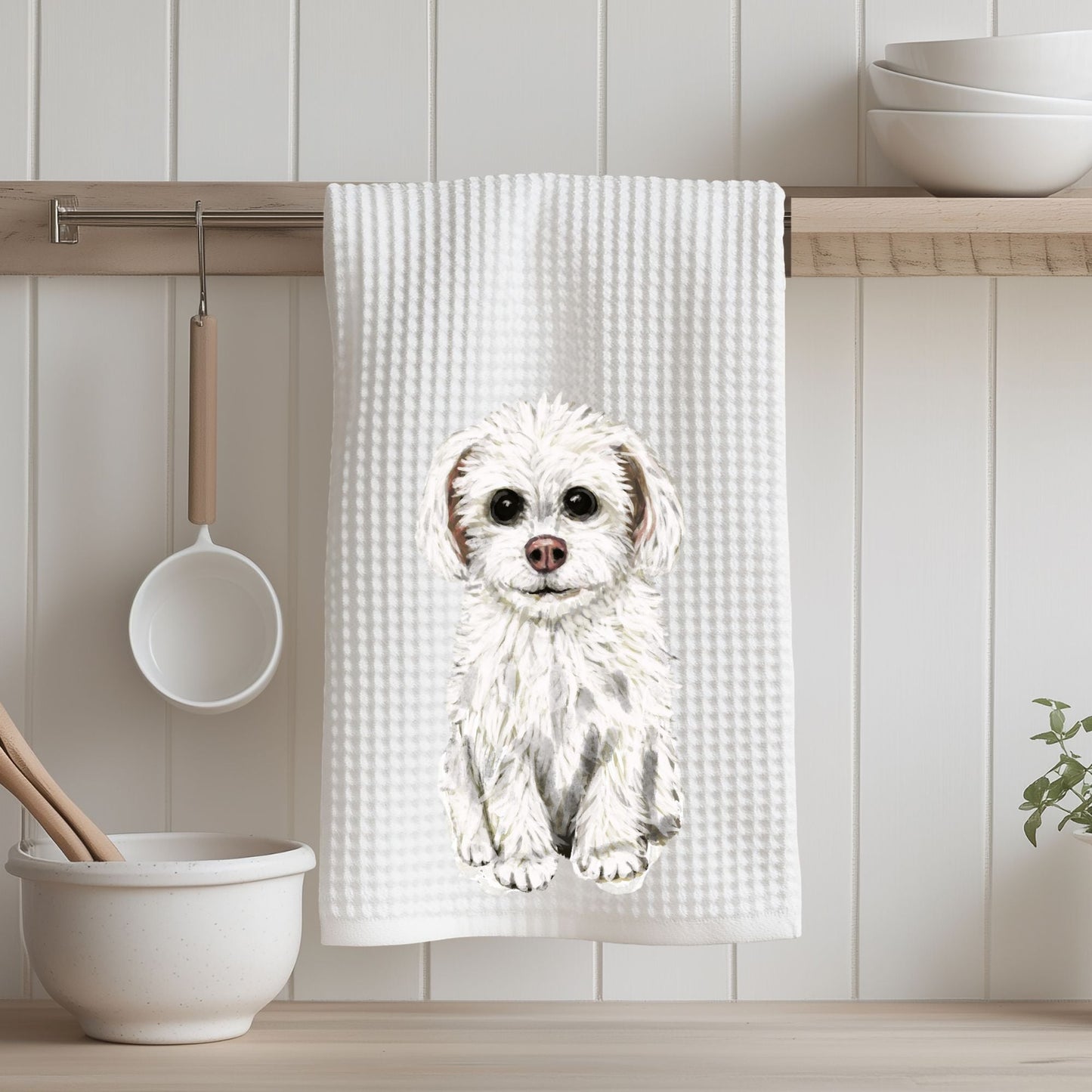 Maltese Kitchen Towel - MerikaArt