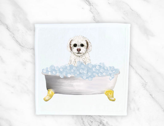 Maltese Washcloth - MerikaArt