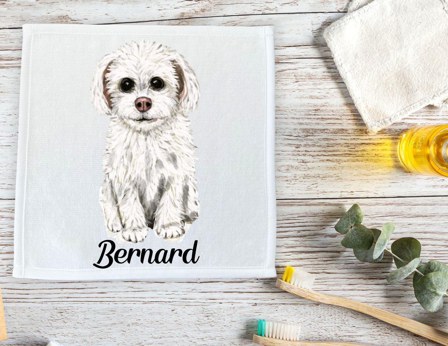 Maltese Washcloth - MerikaArt