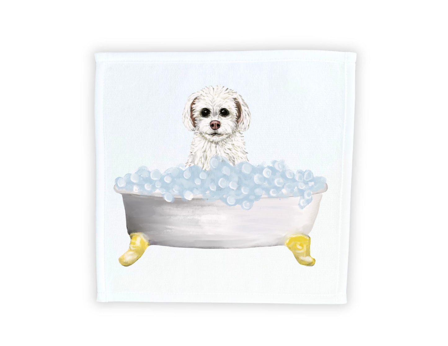 Maltese Washcloth - MerikaArt