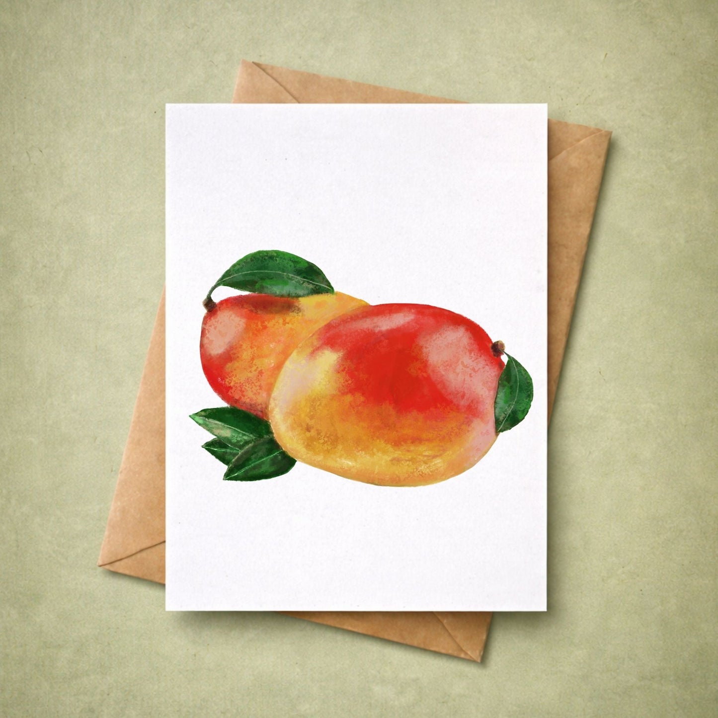 Mango Fruit Postcard - MerikaArt