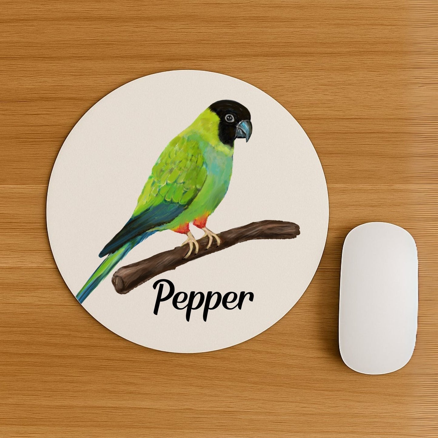 Nanday Conure Mousepad - MerikaArt