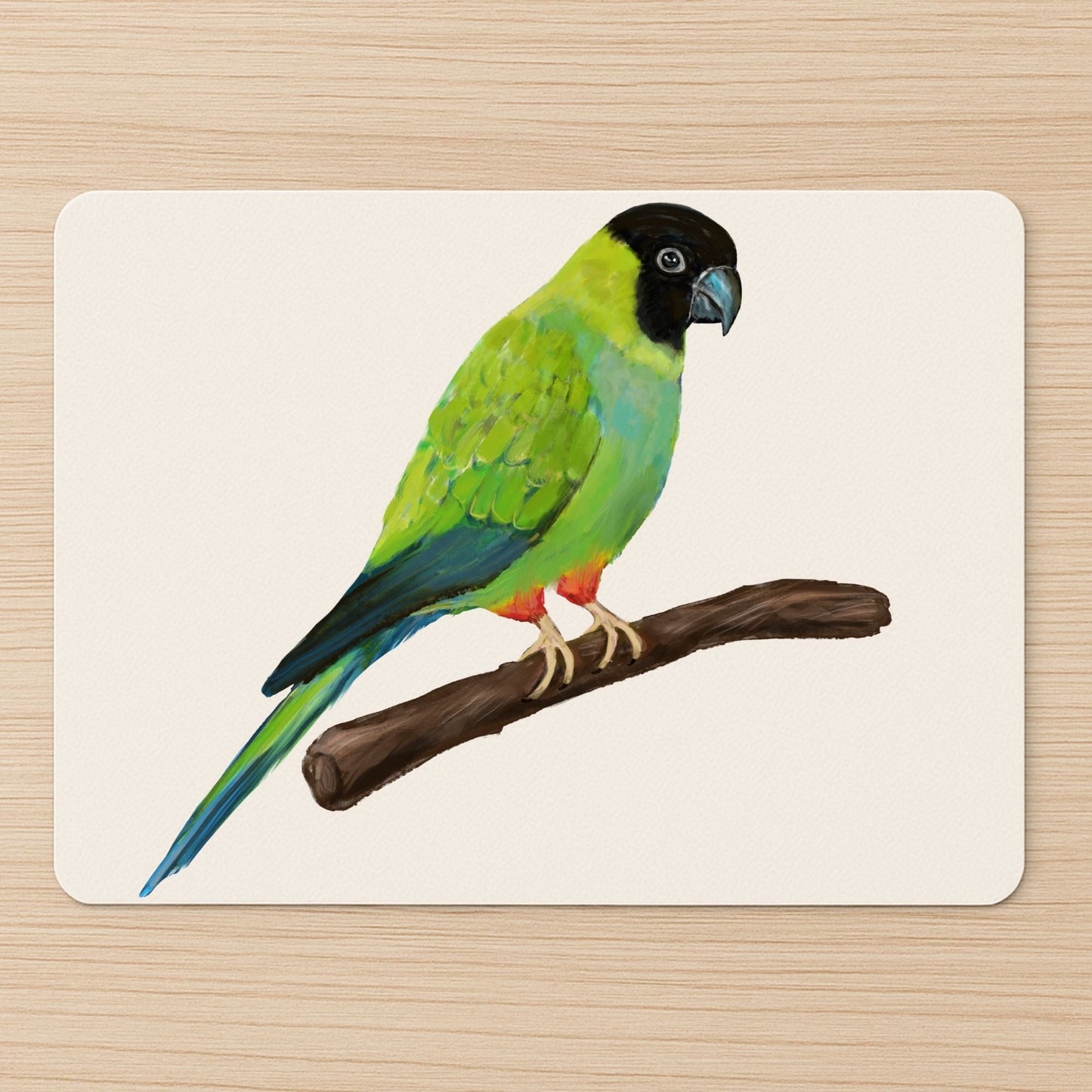 Nanday Conure Mousepad - MerikaArt