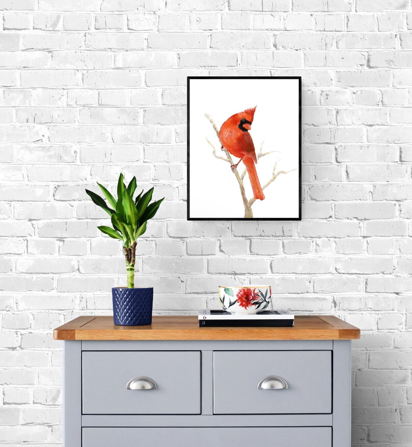 Northern Cardinal Print - MerikaArt