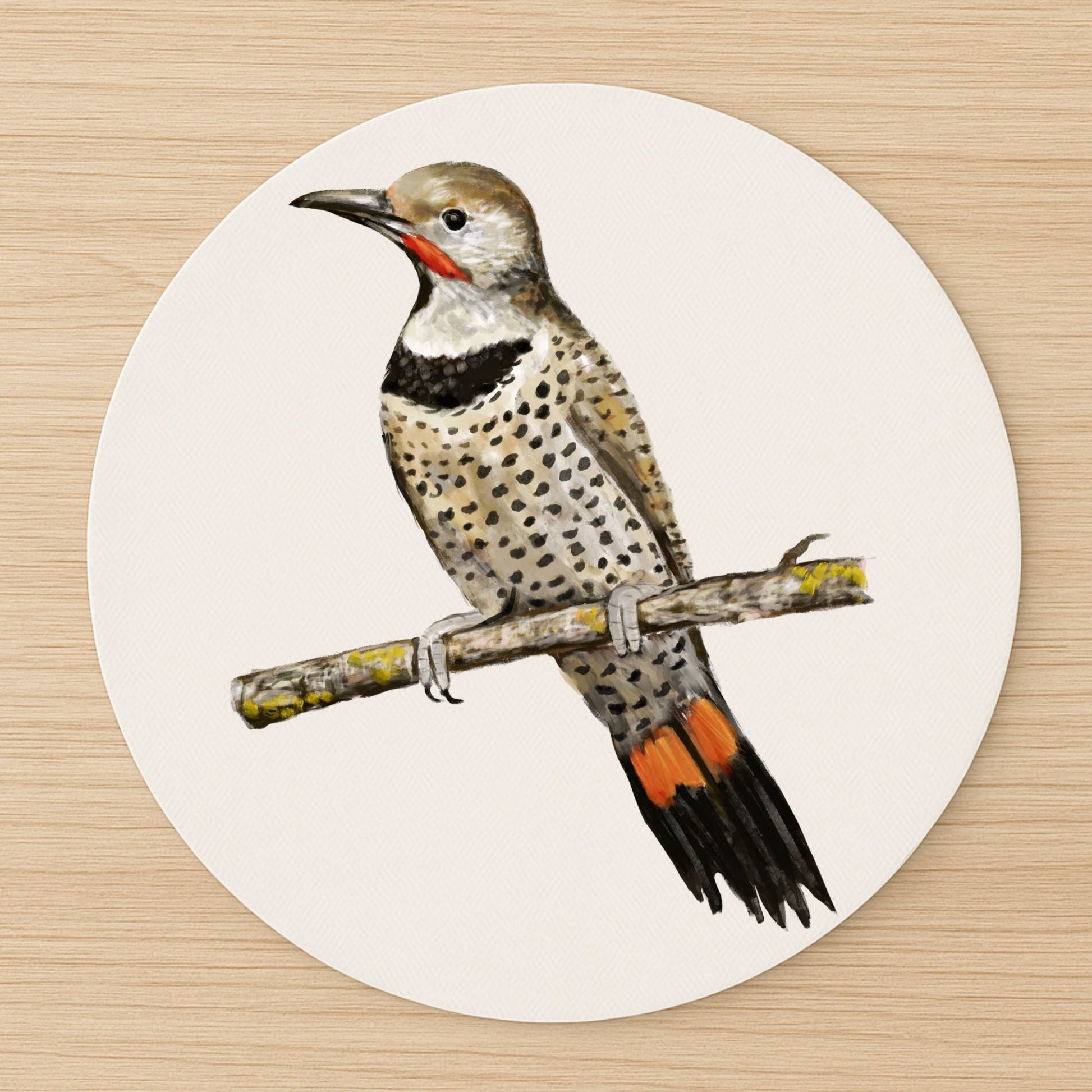Northern Flicker Mousepad - MerikaArt
