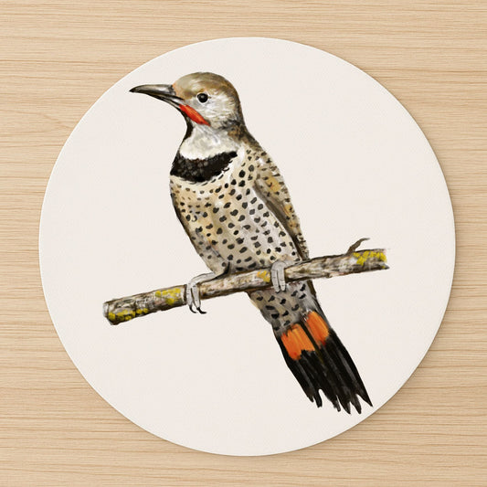 Northern Flicker Mousepad - MerikaArt