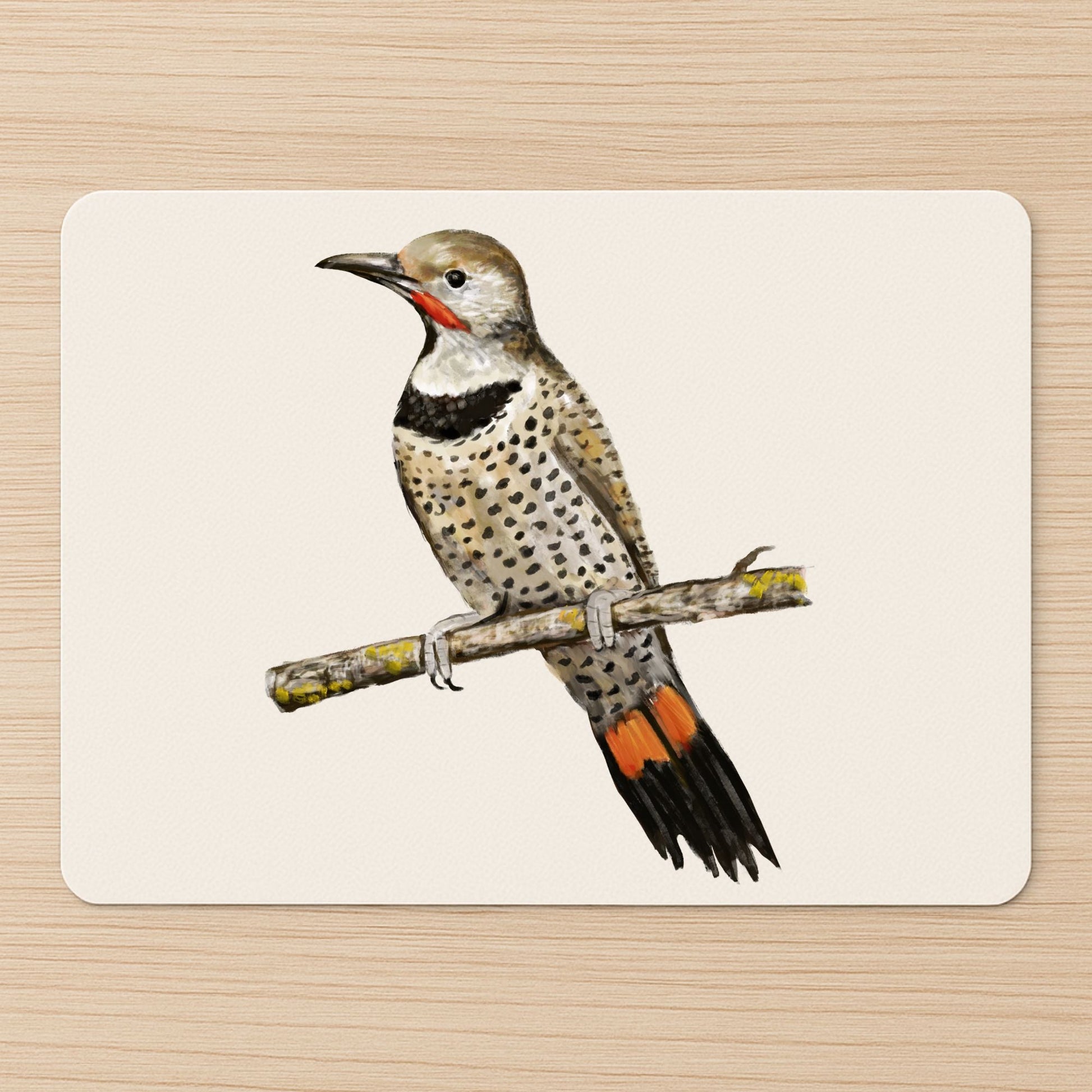Northern Flicker Mousepad - MerikaArt